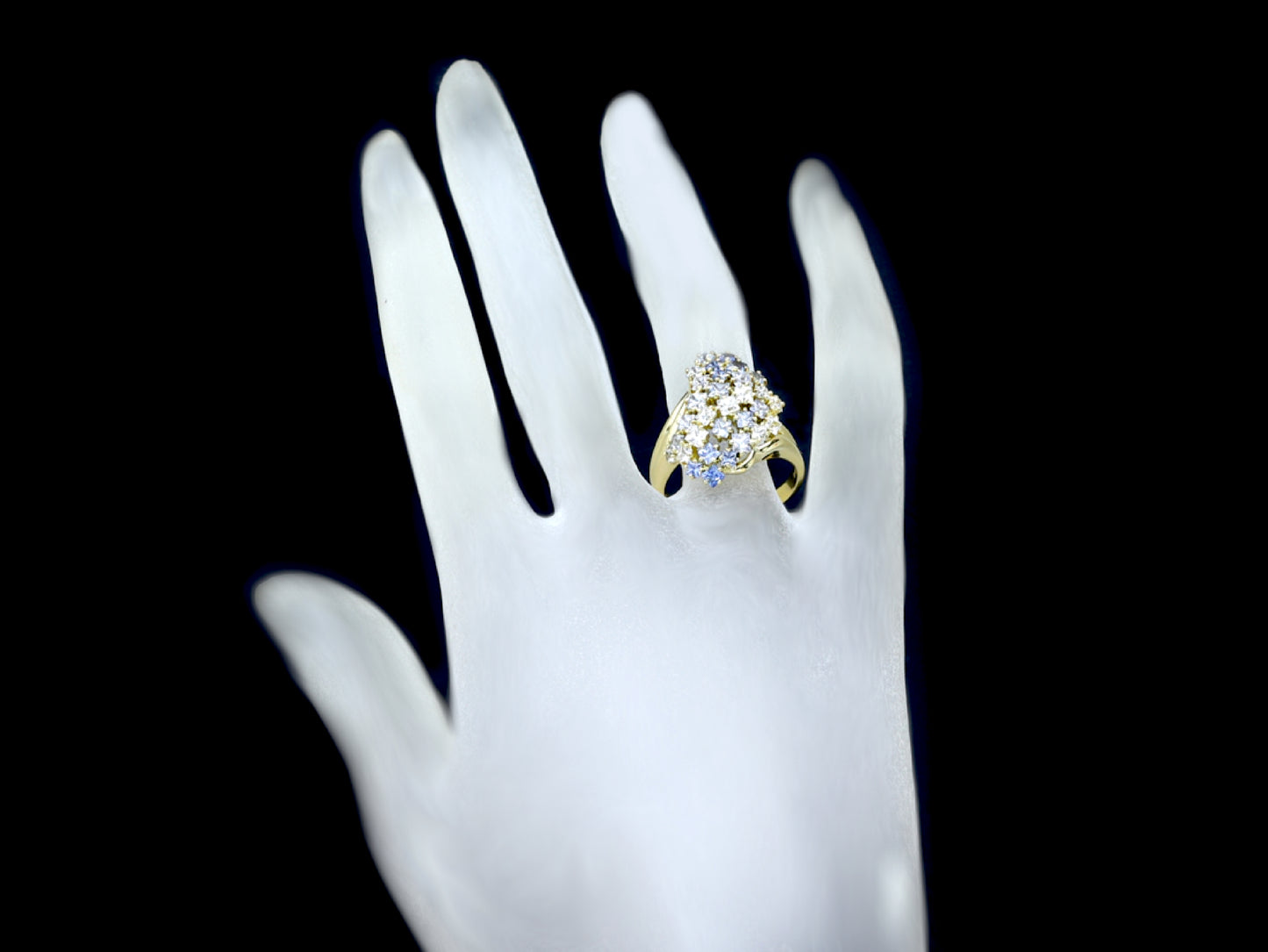 S2.72ct K18 7.7g Ring