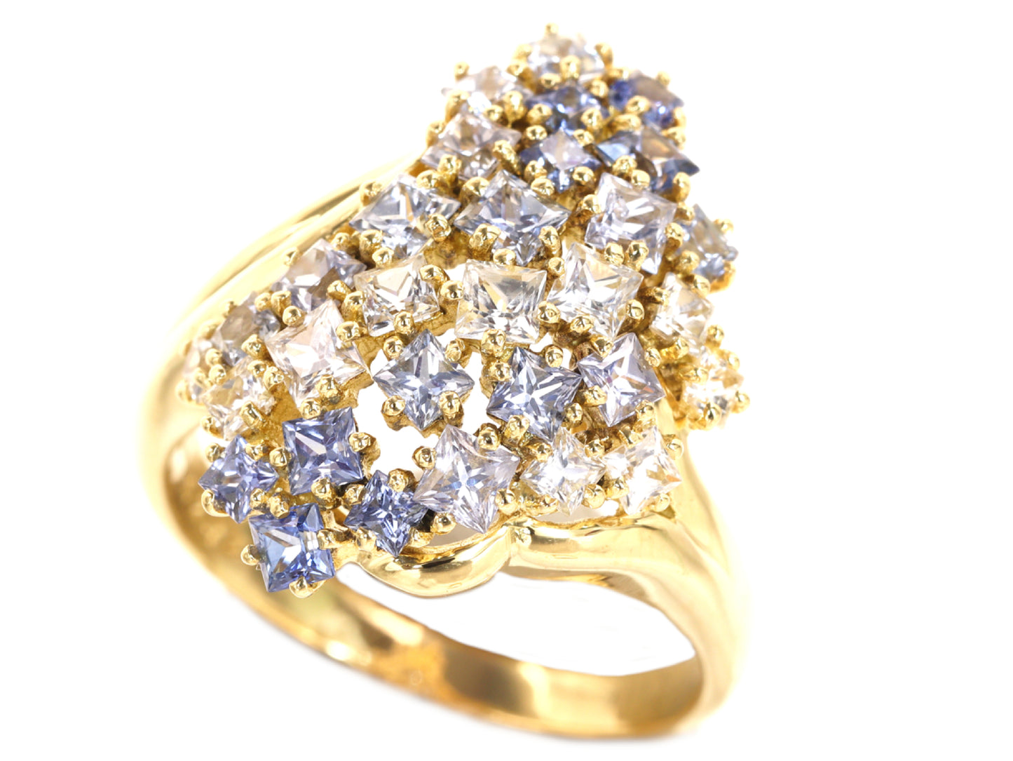 S2.72ct K18 7.7g Ring