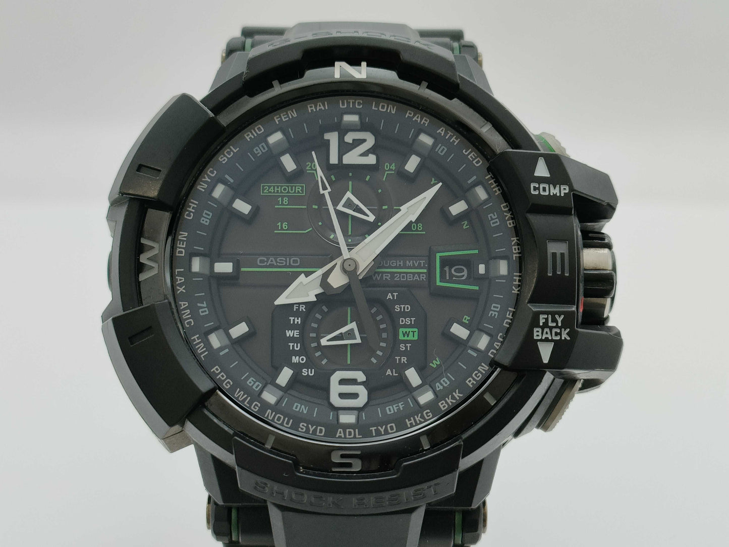 CASIO G-SHOCK GW-A1100 002A334C Black Dial Men's Watch