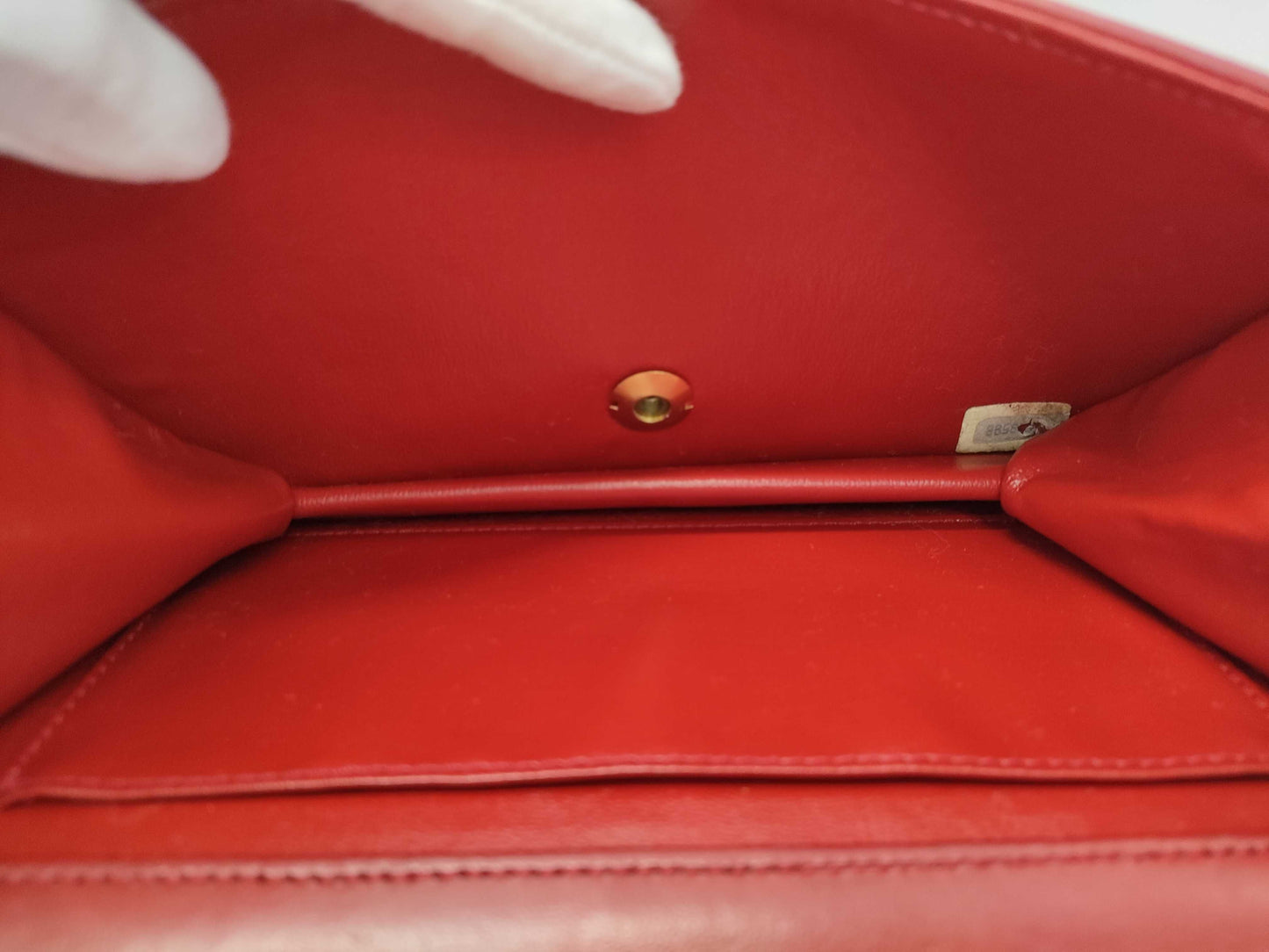 CHANEL Matelasse Lambskin Chain Shoulder Bag