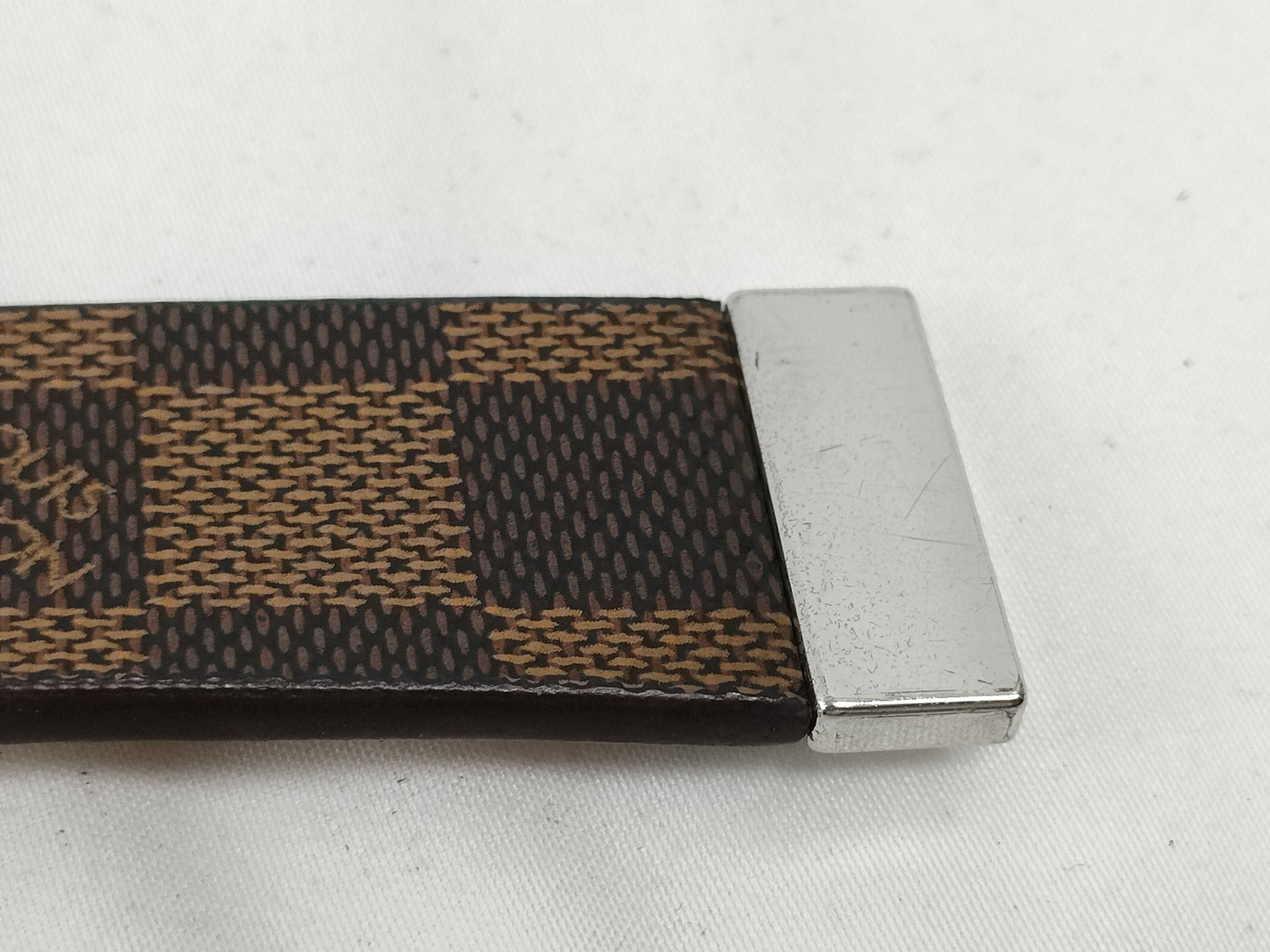 LOUIS VUITTON Damier Damier Centur Carre M6803 Belt