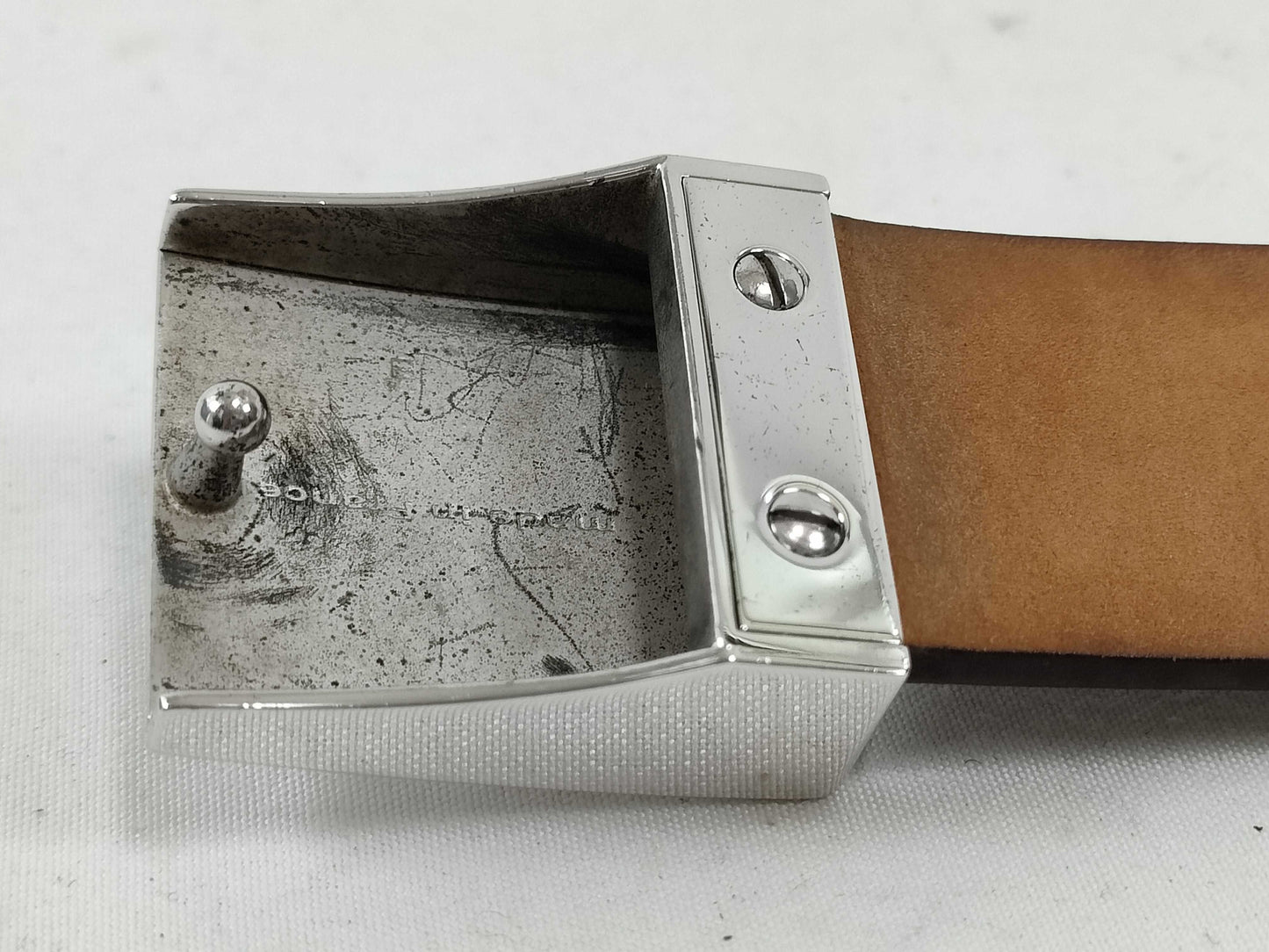 LOUIS VUITTON Damier Damier Centur Carre M6803 Belt
