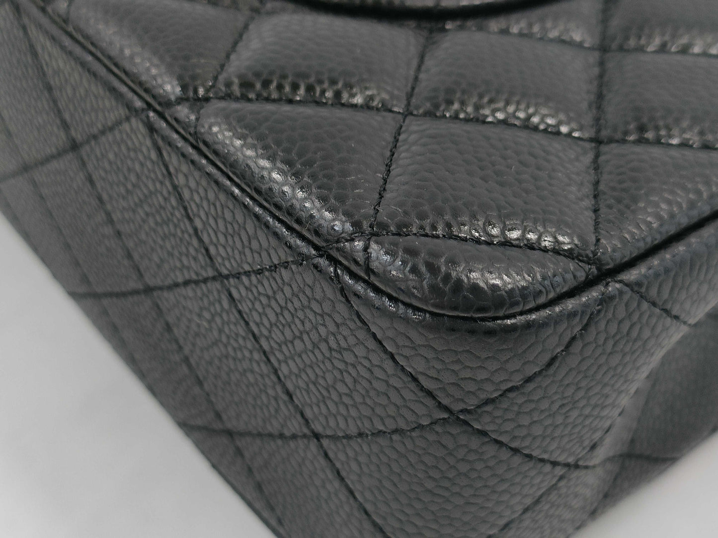CHANEL Caviar Skin CF 25 Shoulder Bag