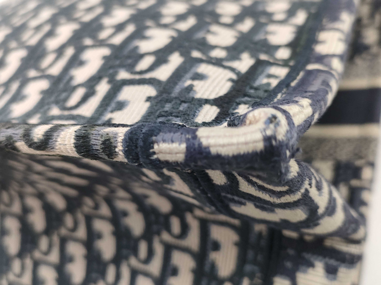 Dior Trotter Embroidered Book Tote Bag