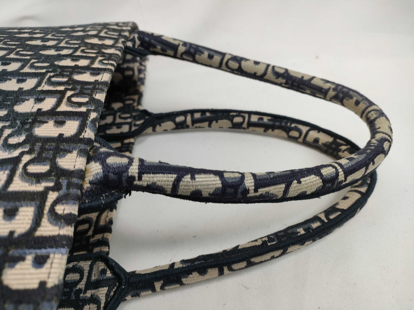 Dior Trotter Embroidered Book Tote Bag