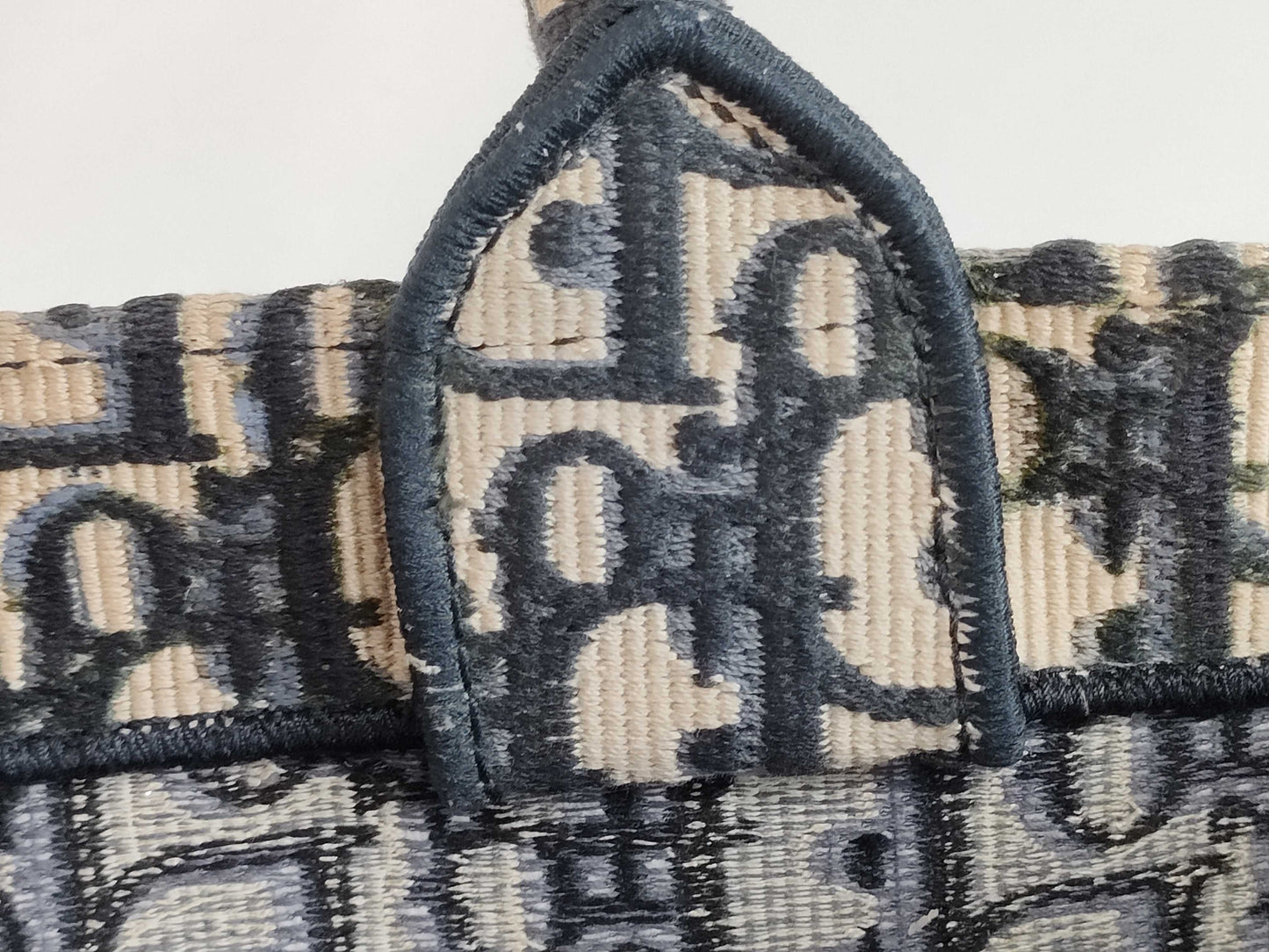 Dior Trotter Embroidered Book Tote Bag