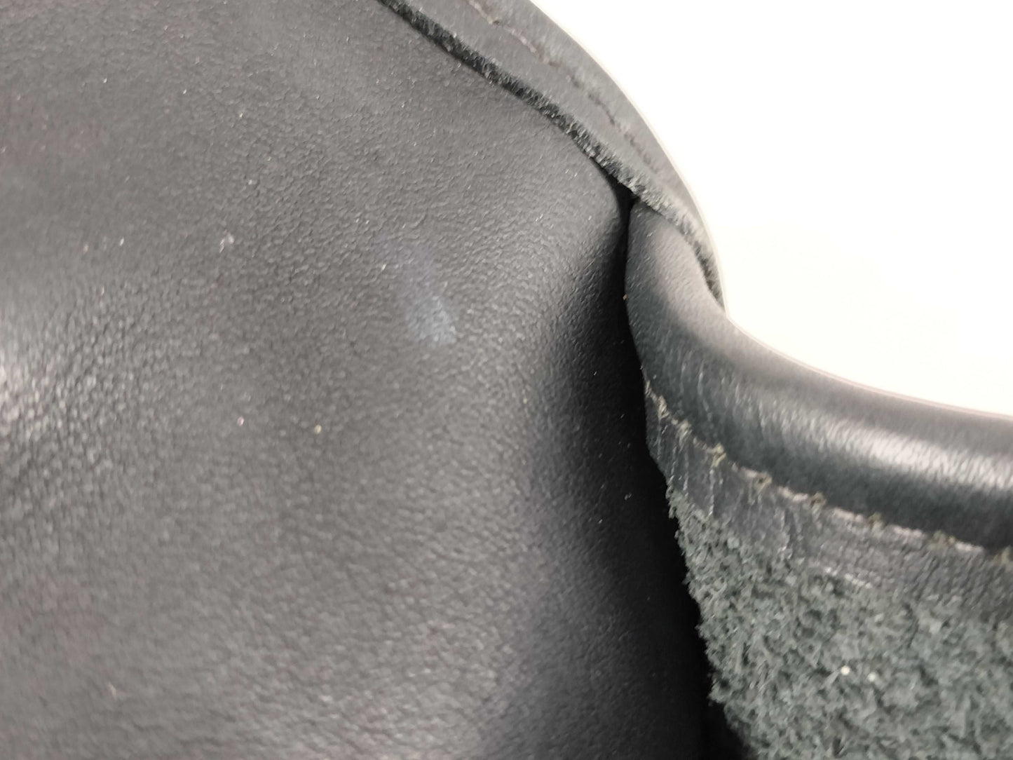 COACH 2-Way Leather Gray Shoulder Bag