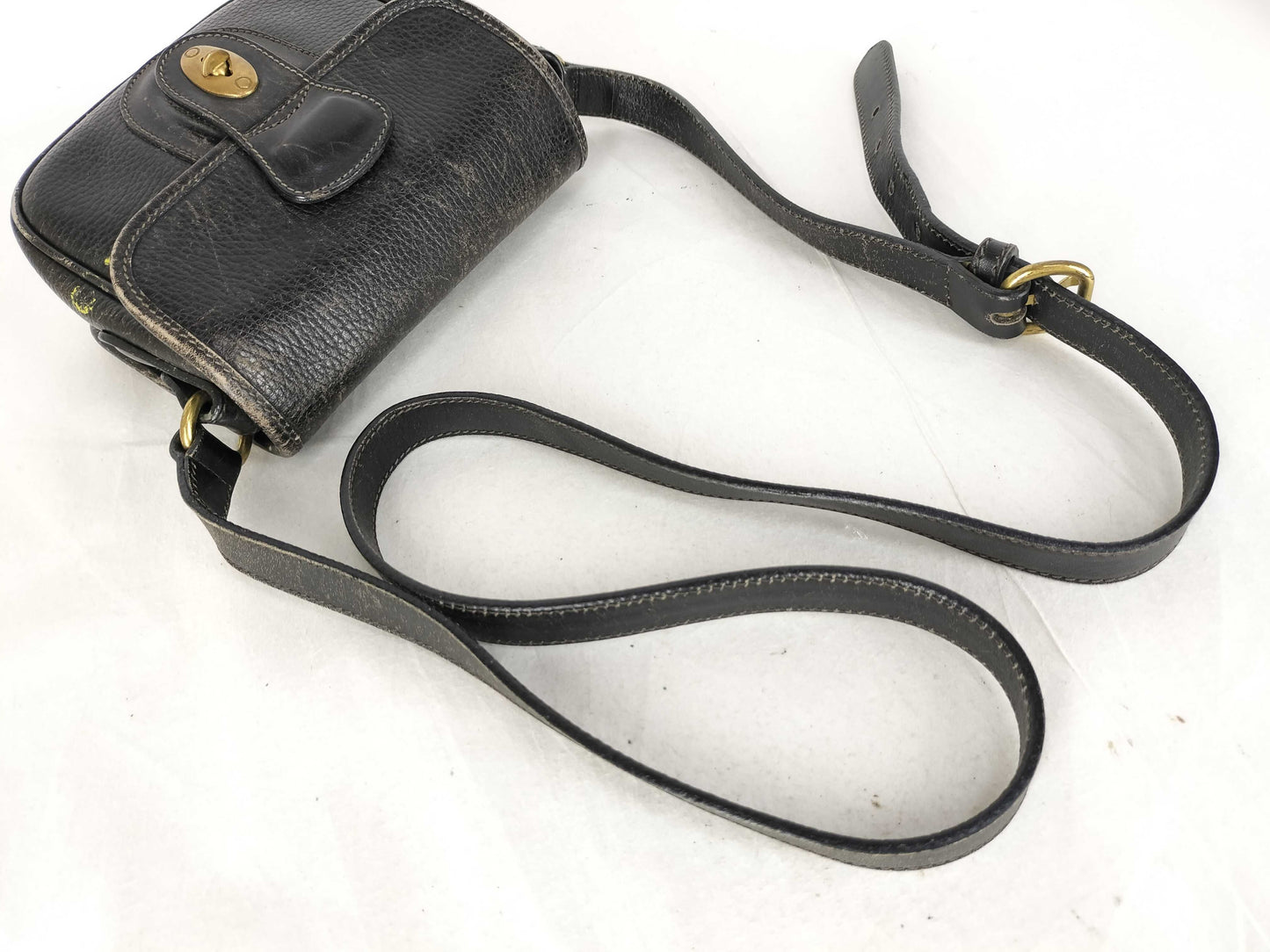 COACH shoulder bag in black leather