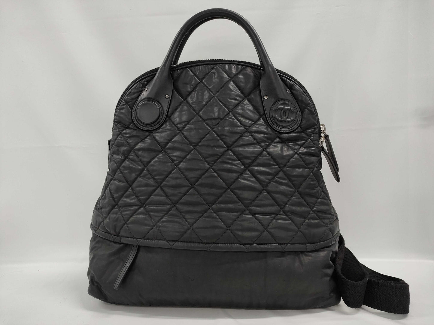 CHANEL Matelasse 2-Way Handbag/Shoulder Bag