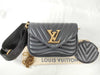 LOUIS VUITTON New Wave Multi Pochette Shoulder Bag with Black Hardware