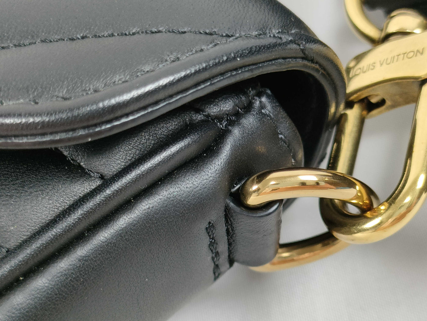 LOUIS VUITTON New Wave Multi Pochette Shoulder Bag with Black Hardware