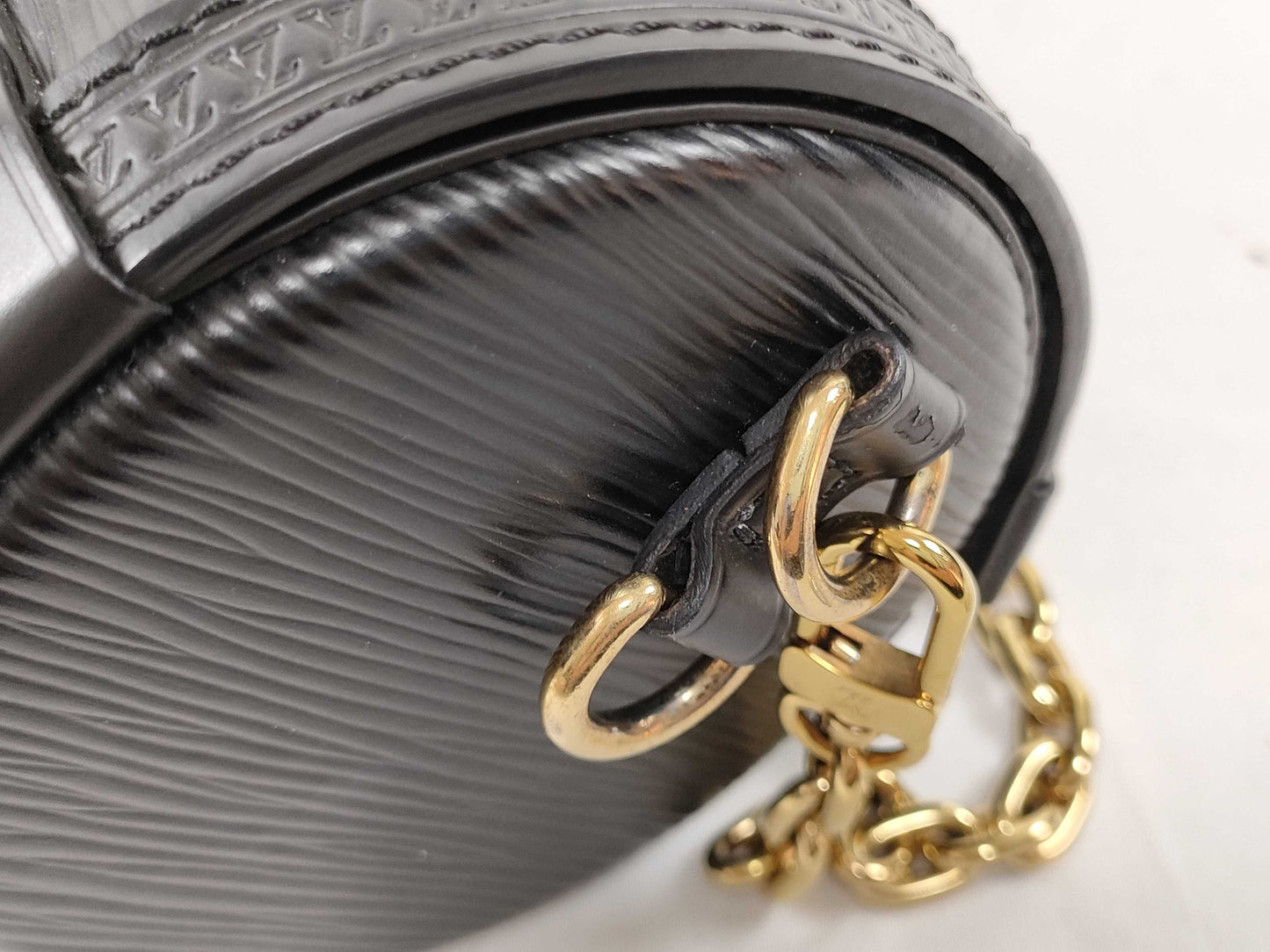 LOUIS VUITTON RFID Verified, Serial Number Unverified, Epi Louis Vuitton Papillon Trunk Noir M58655 Shoulder Bag