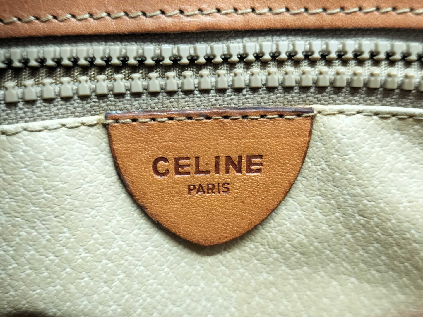 CELINE Macadam Shoulder Bag