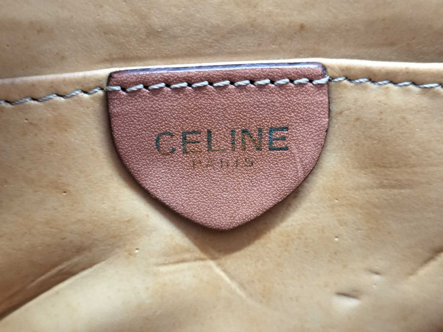 CELINE Macadam Shoulder Bag