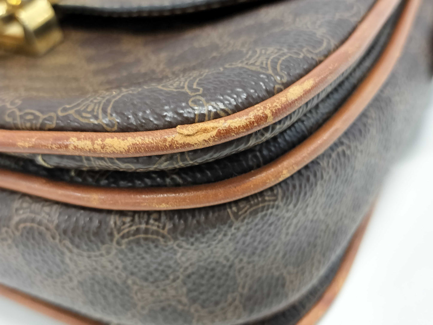 CELINE Macadam Shoulder Bag