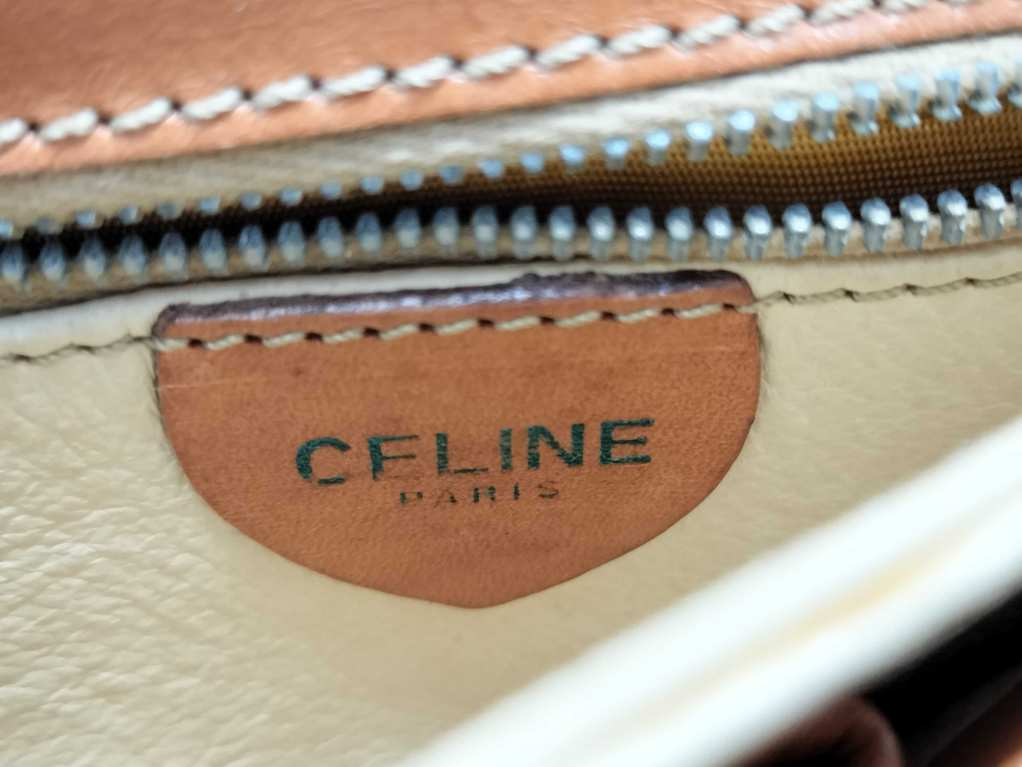 CELINE Macadam Shoulder Bag