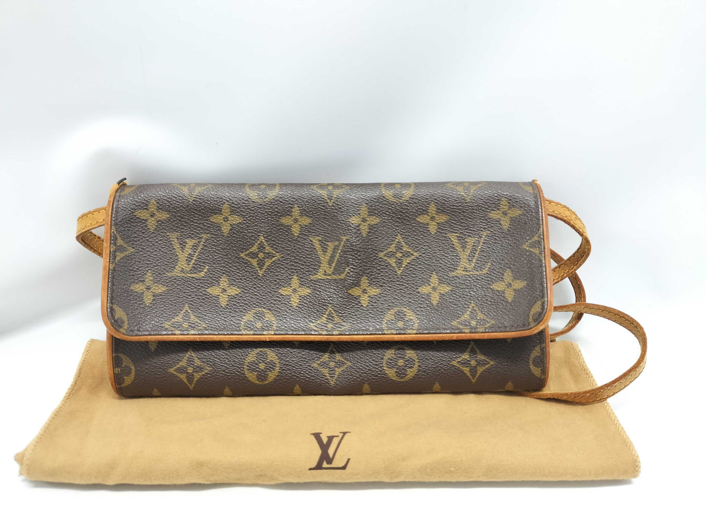 LOUIS VUITTON Pochette Twin Shoulder Bag