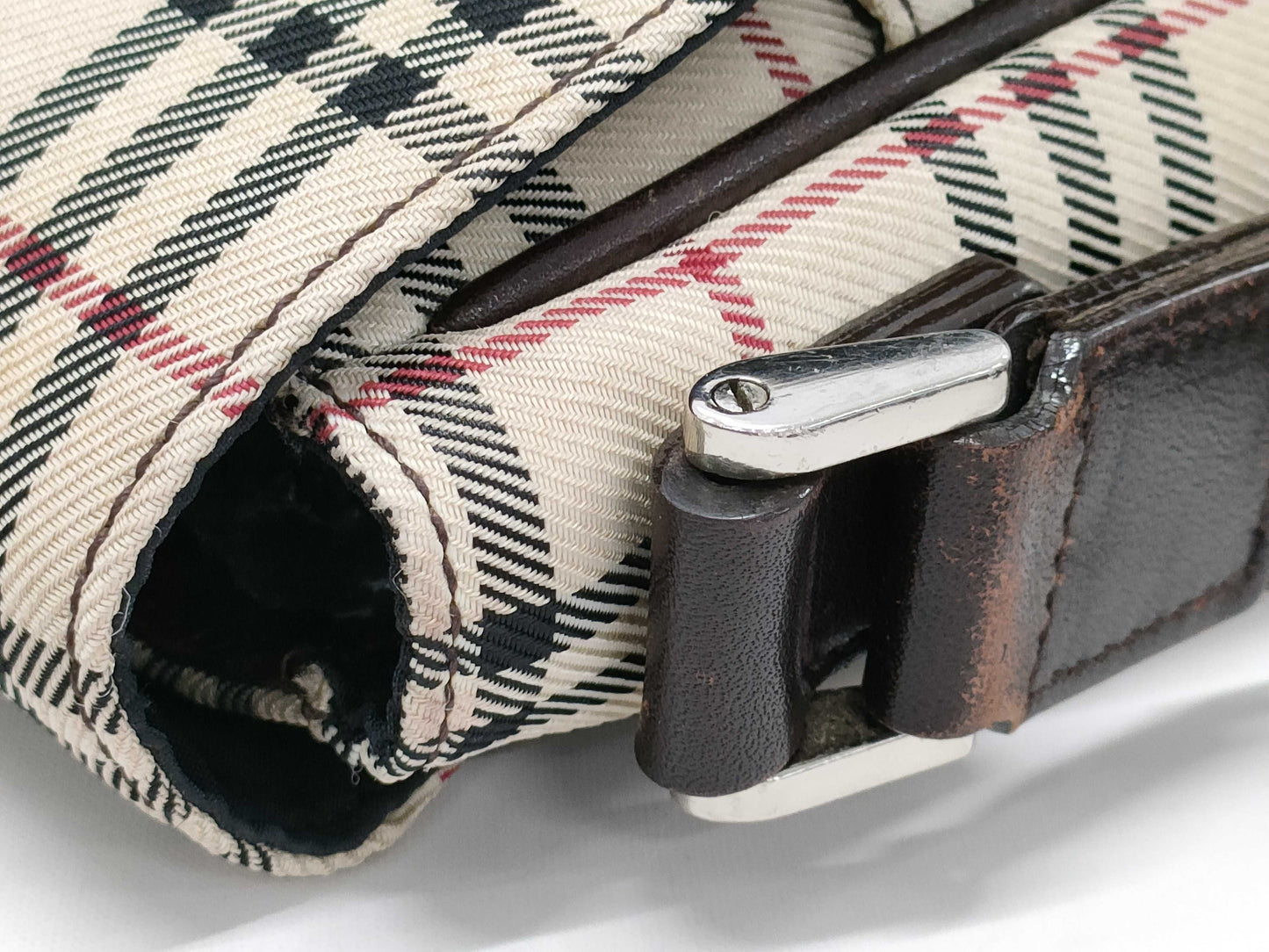 BURBERRY Nova Check Shoulder Bag
