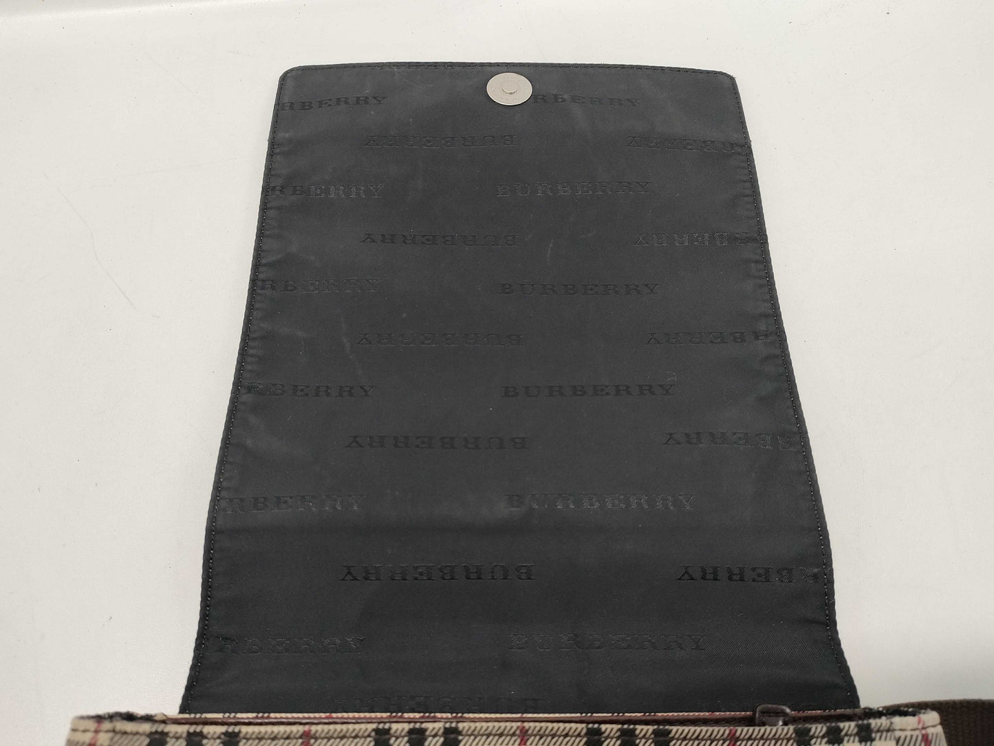 BURBERRY Nova Check Shoulder Bag