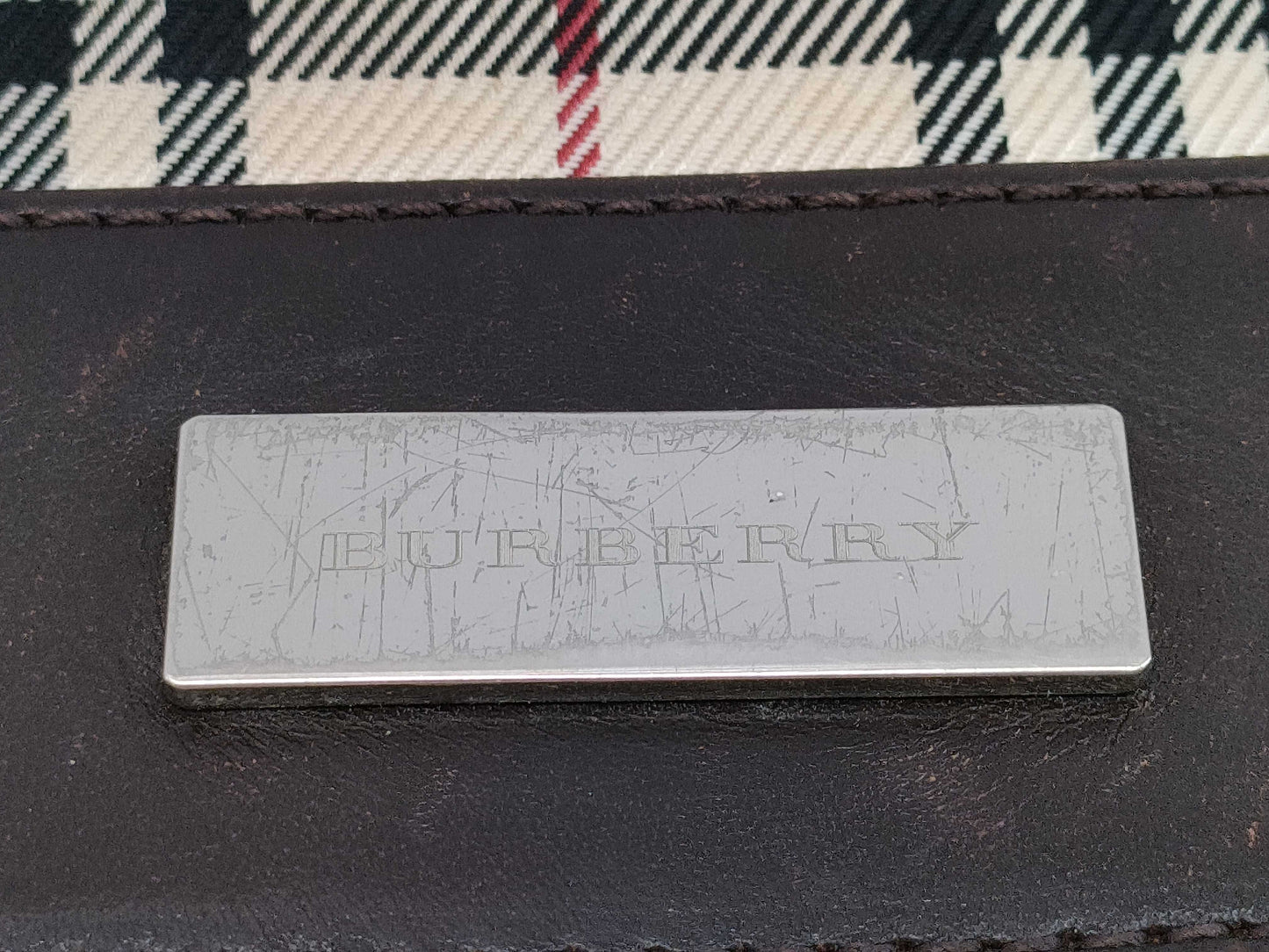 BURBERRY Nova Check Shoulder Bag