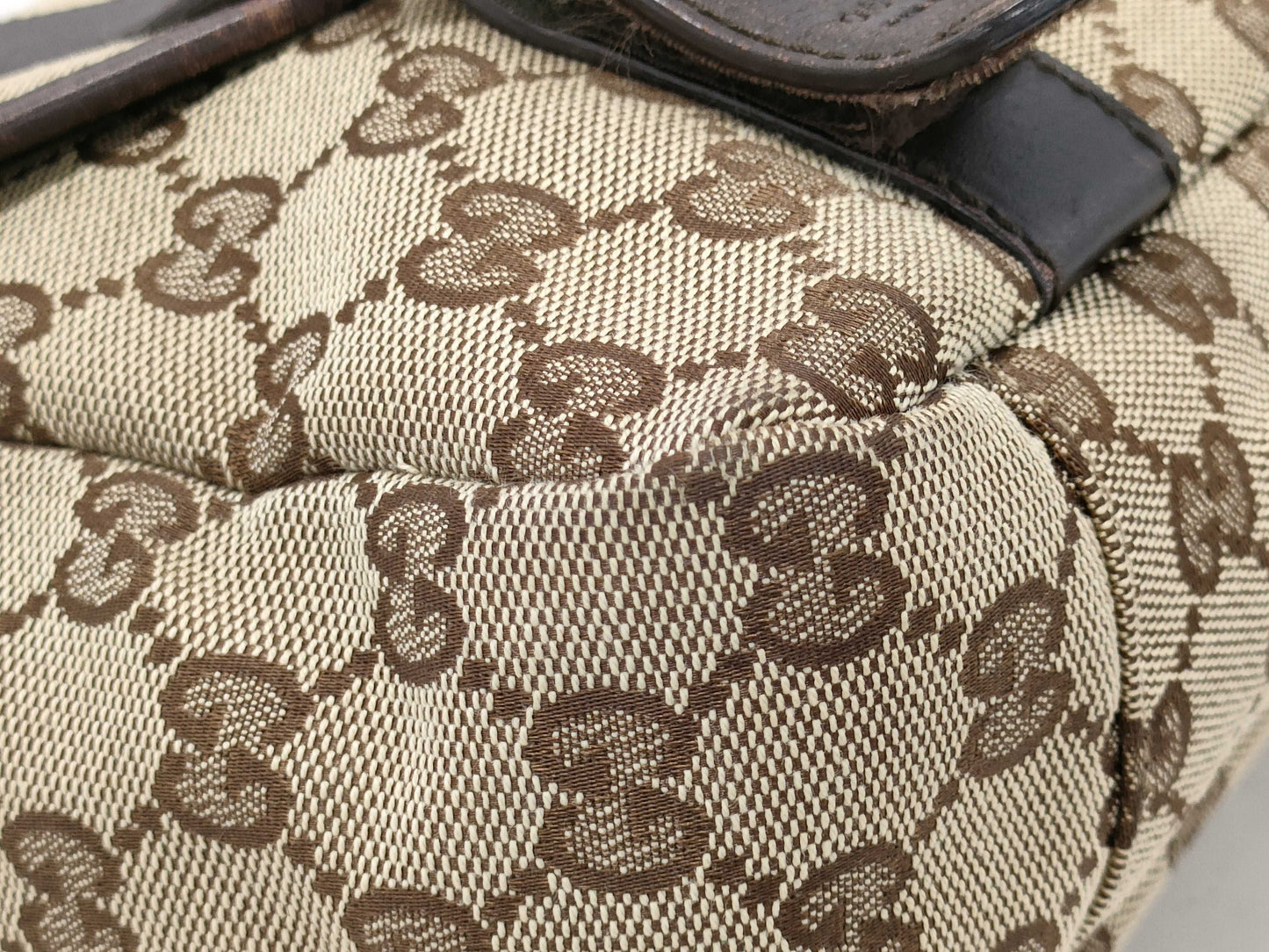 GUCCI GG Canvas 145858 Shoulder Bag