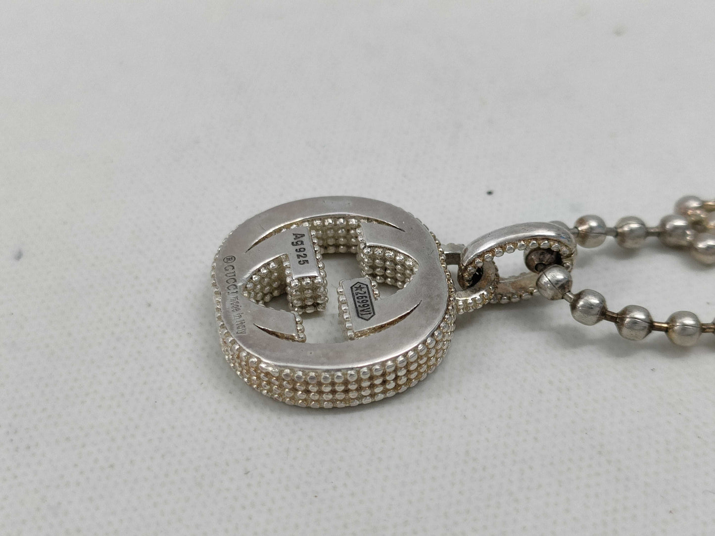 GUCCI Ag925 necklace