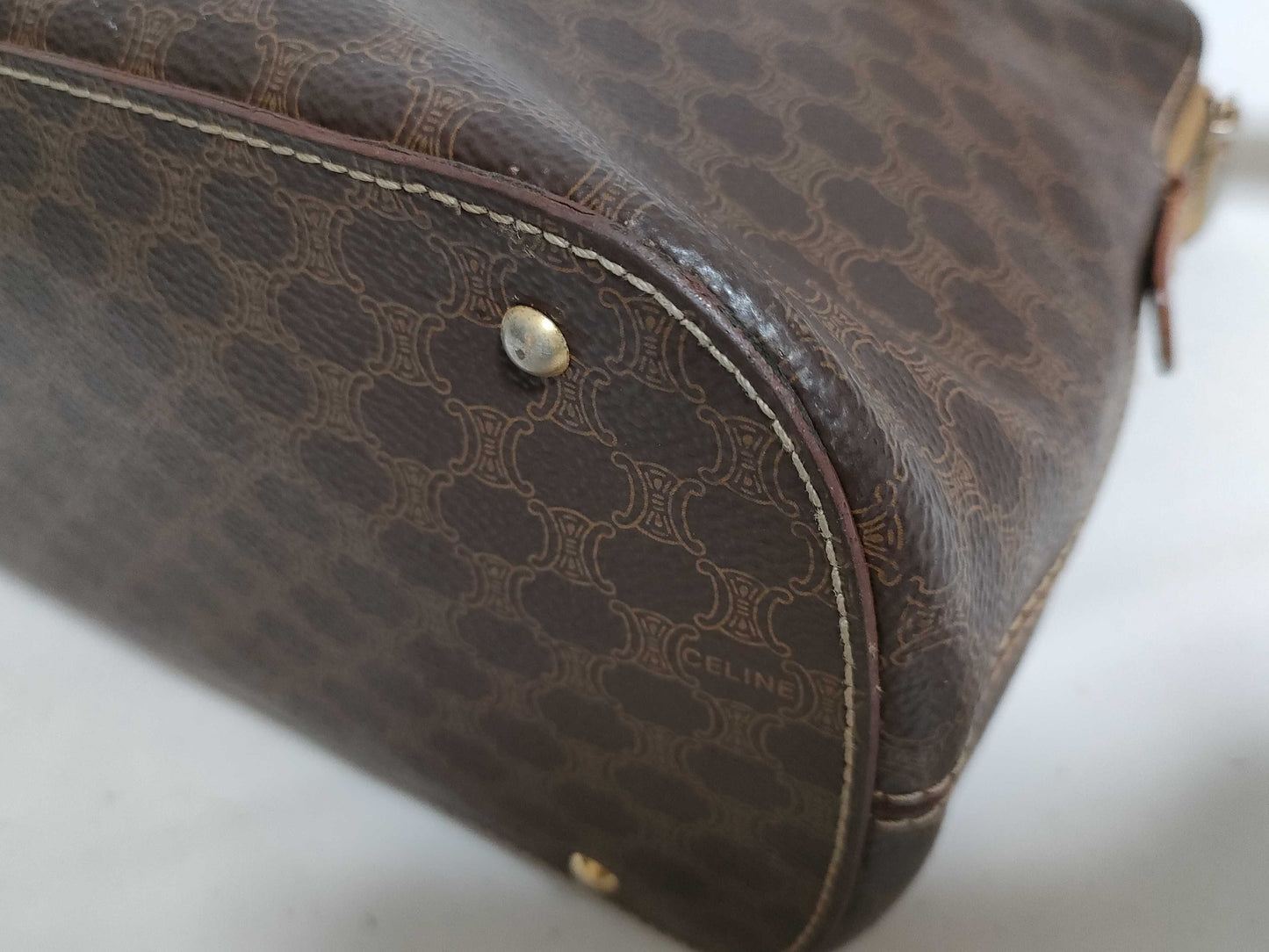 CELINE Macadam Shoulder Bag