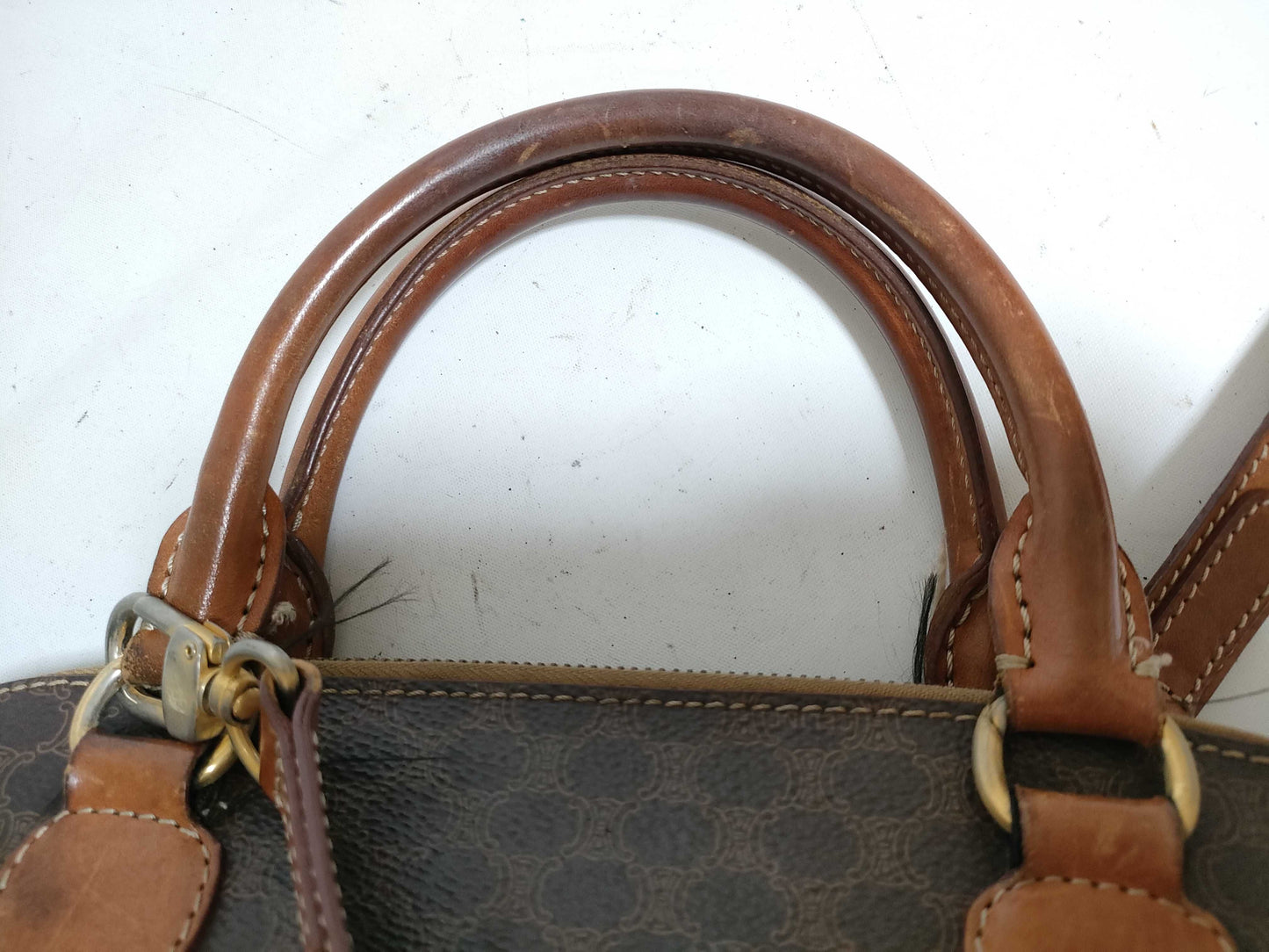 CELINE Macadam Shoulder Bag