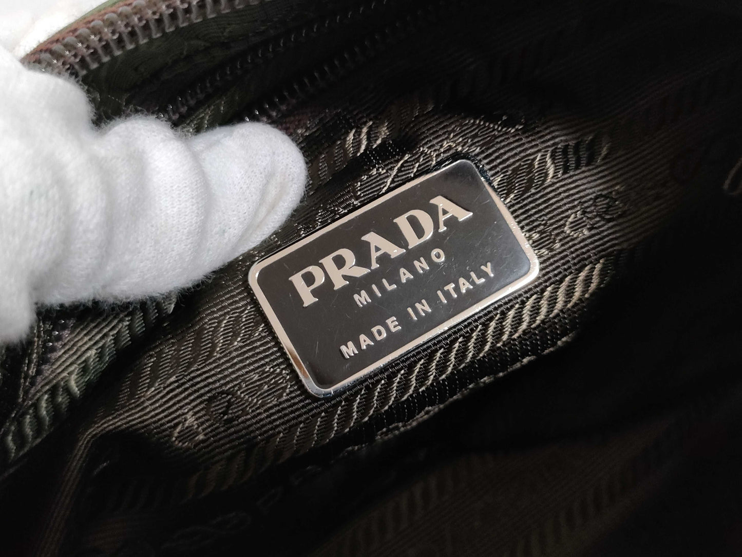 PRADA Nylon Prada Saffiano Shoulder Bag, Gallery Shoulder Bag