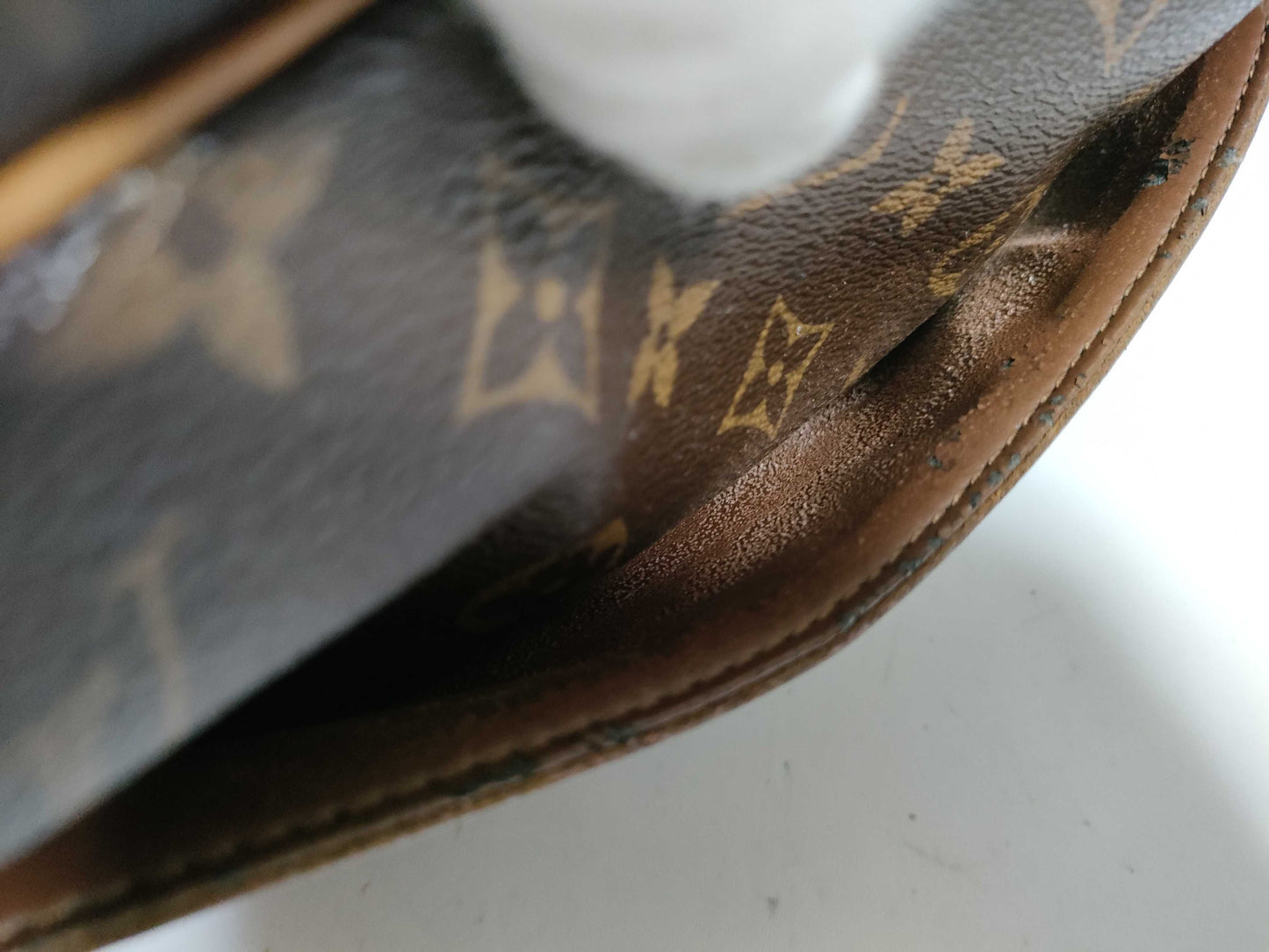 LOUIS VUITTON RFID Unverified Monogram Louis Vuitton Compiègne 28 Second Bag M51845/SL1918