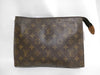 LOUIS VUITTON RFID serial number verification failed. Louis Vuitton Monogram Poche Toilette 26 M47542/831 Second Bag.