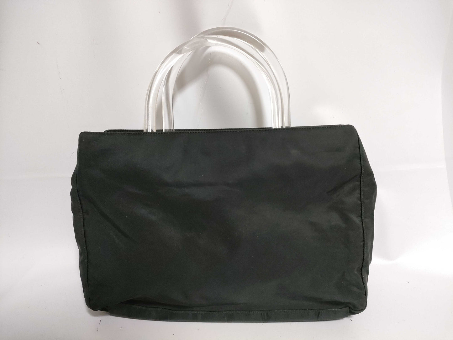 PRADA Nylon Prada Saffiano Handbag