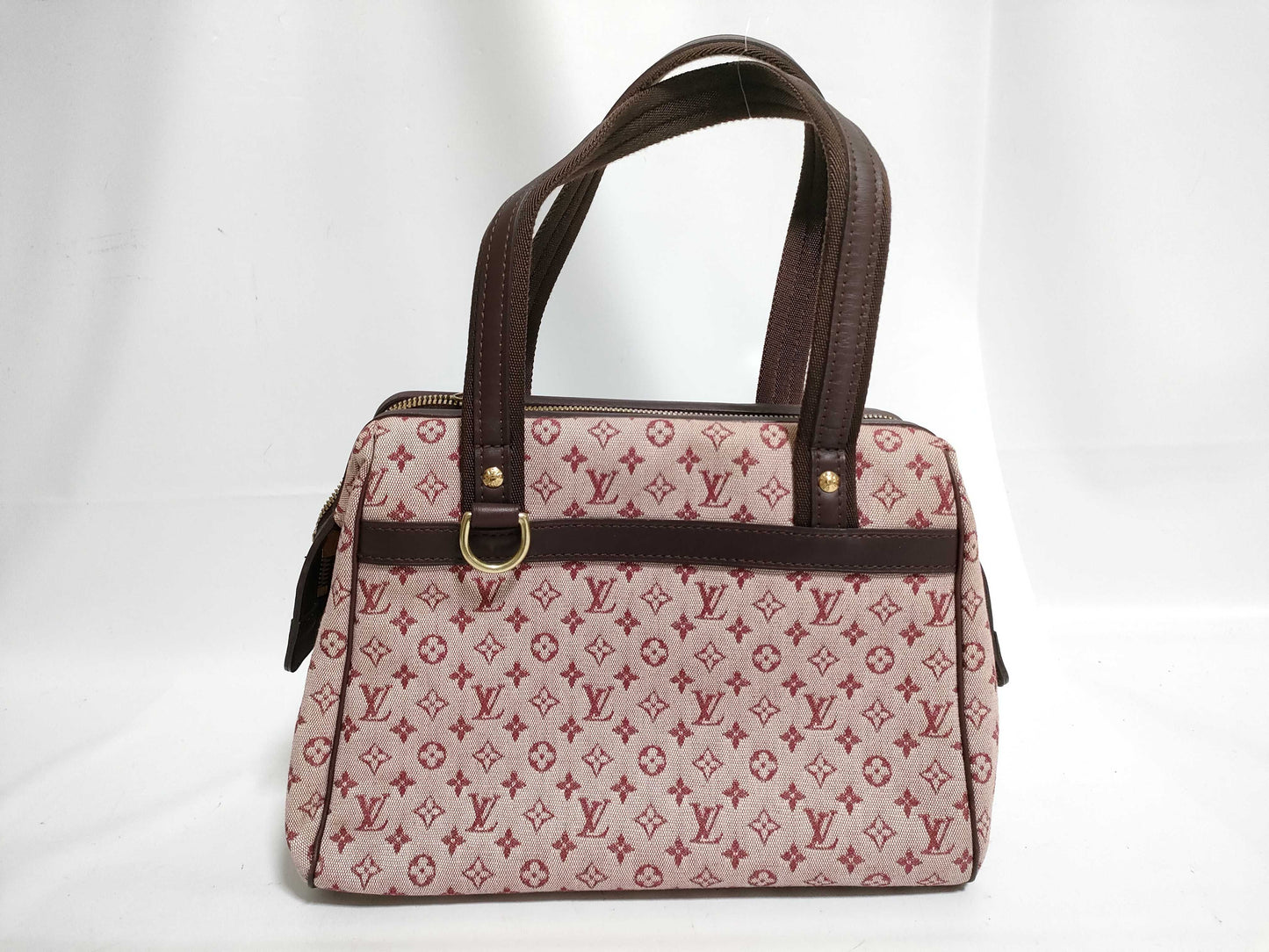 LOUIS VUITTON RFID Unverifiable Monogram Mini Louis Vuitton Monogram Mini Josephine PM Boston Bag M92314/VI0062