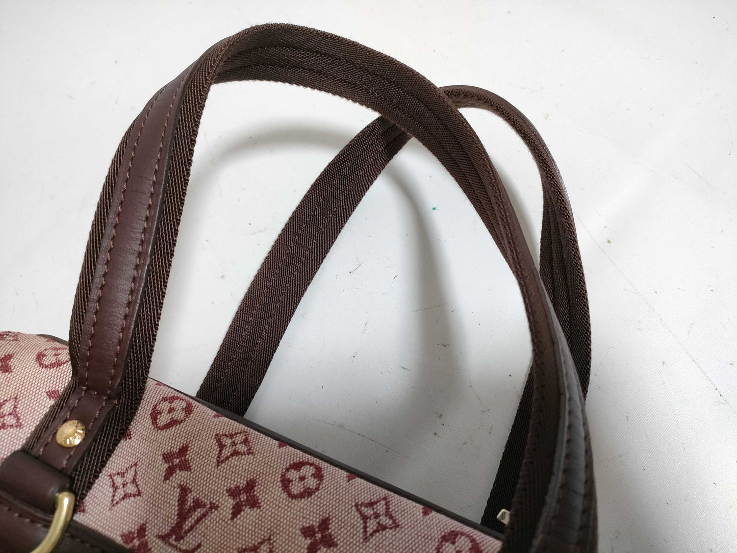 LOUIS VUITTON RFID Unverifiable Monogram Mini Louis Vuitton Monogram Mini Josephine PM Boston Bag M92314/VI0062