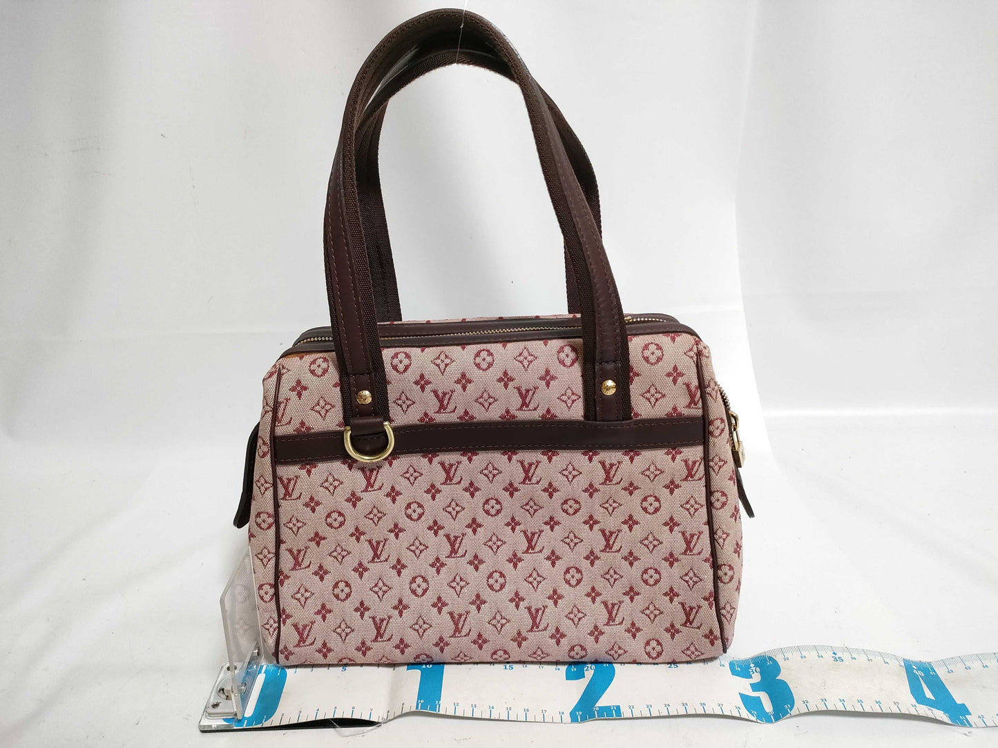 LOUIS VUITTON RFID Unverifiable Monogram Mini Louis Vuitton Monogram Mini Josephine PM Boston Bag M92314/VI0062