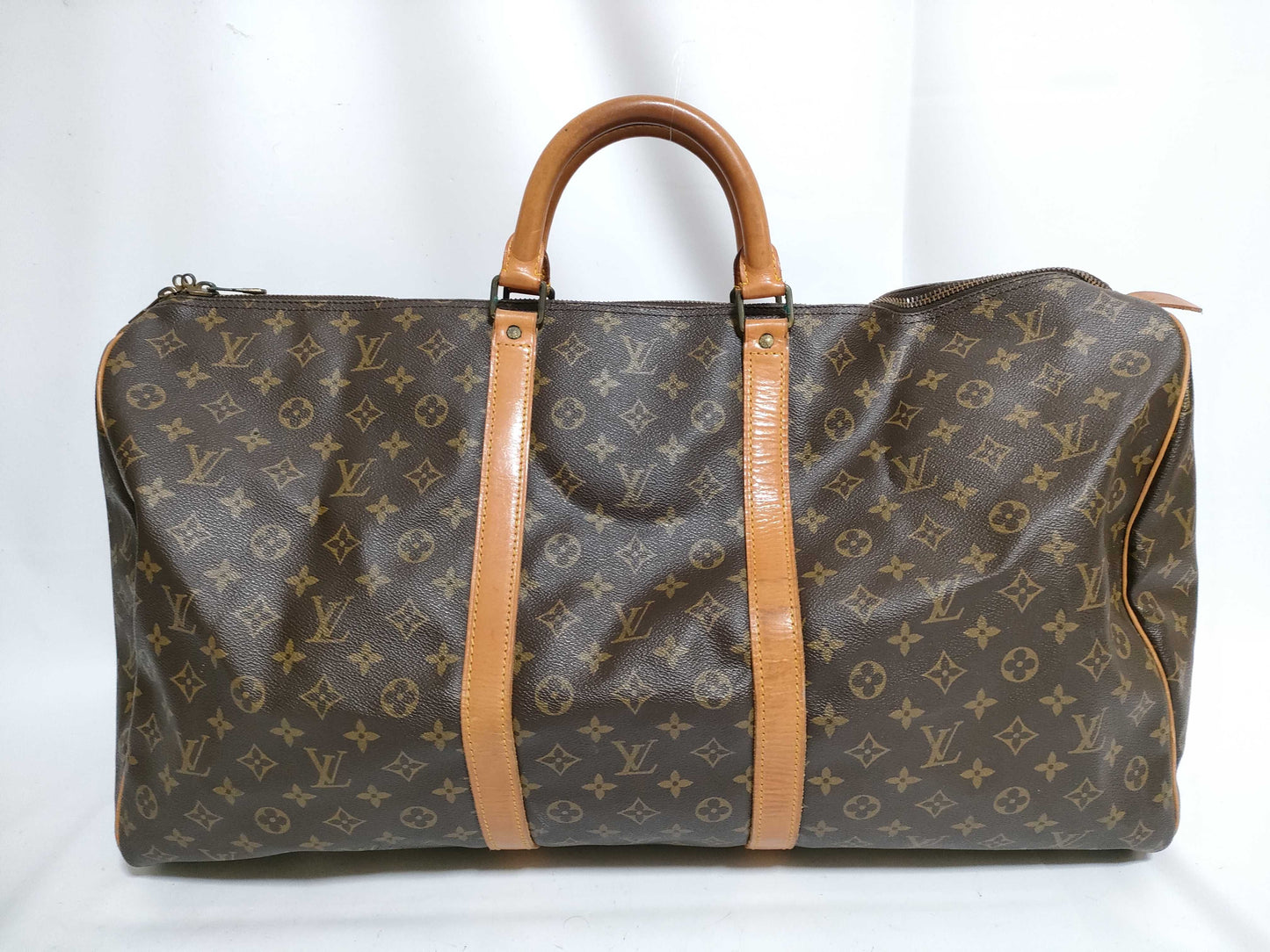 LOUIS VUITTON RFID Unverifiable Monogram Louis Vuitton Monogram Keepall 60 Boston Bag M41422/VI862