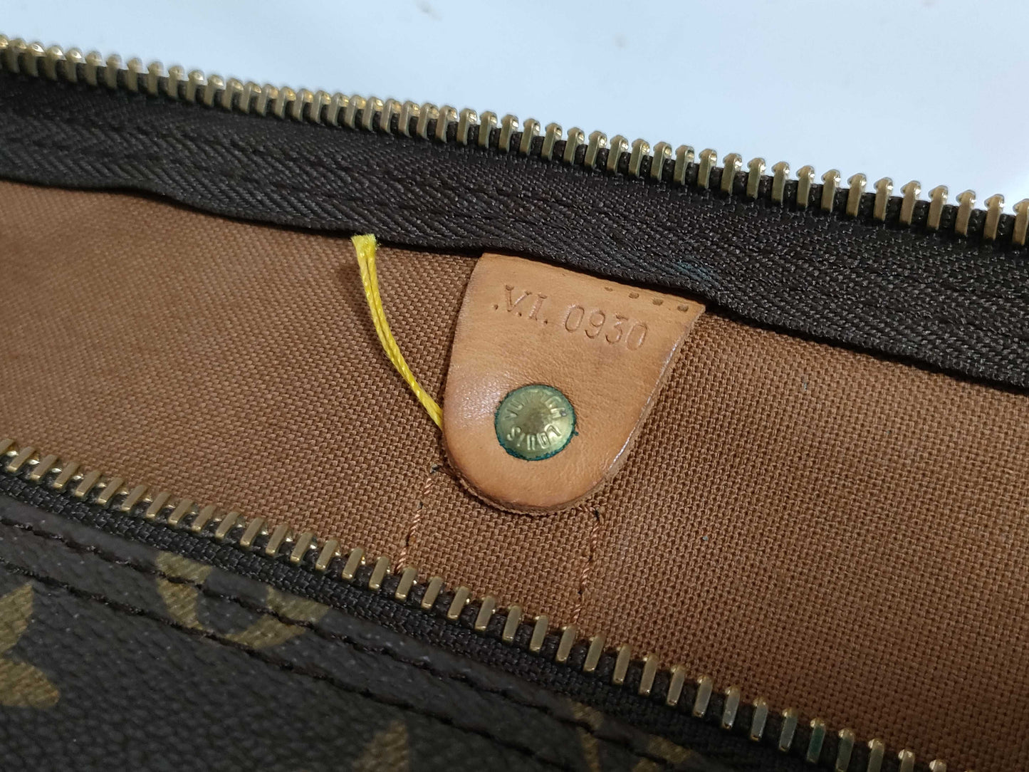 LOUIS VUITTON RFID Unverified Monogram Louis Vuitton Keepall 60 Bandouliere Boston Bag M41412/VI0930
