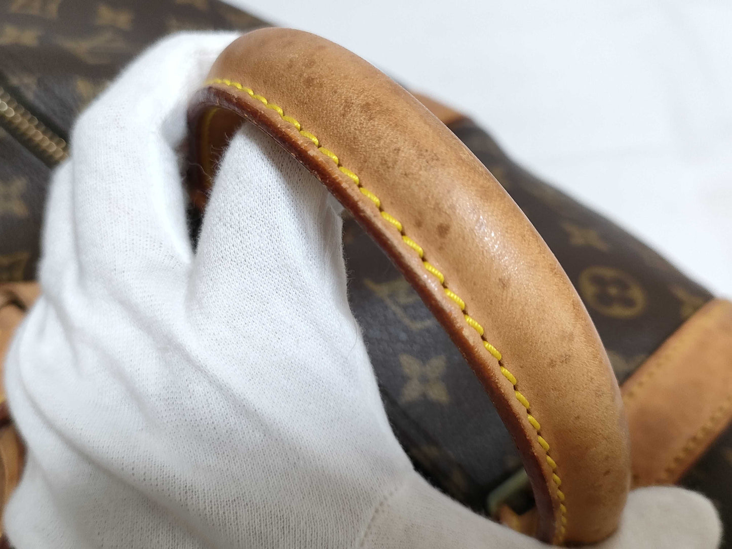 LOUIS VUITTON RFID Unverified Monogram Louis Vuitton Keepall 60 Bandouliere Boston Bag M41412/VI0930