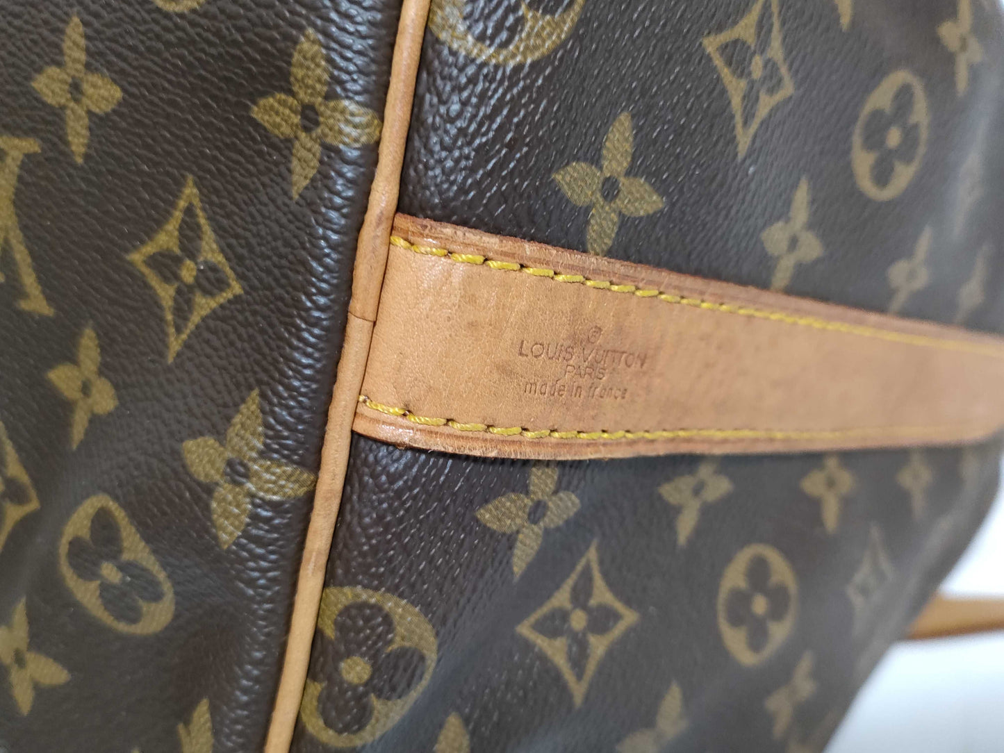 LOUIS VUITTON RFID Unverified Monogram Louis Vuitton Keepall 60 Bandouliere Boston Bag M41412/VI0930