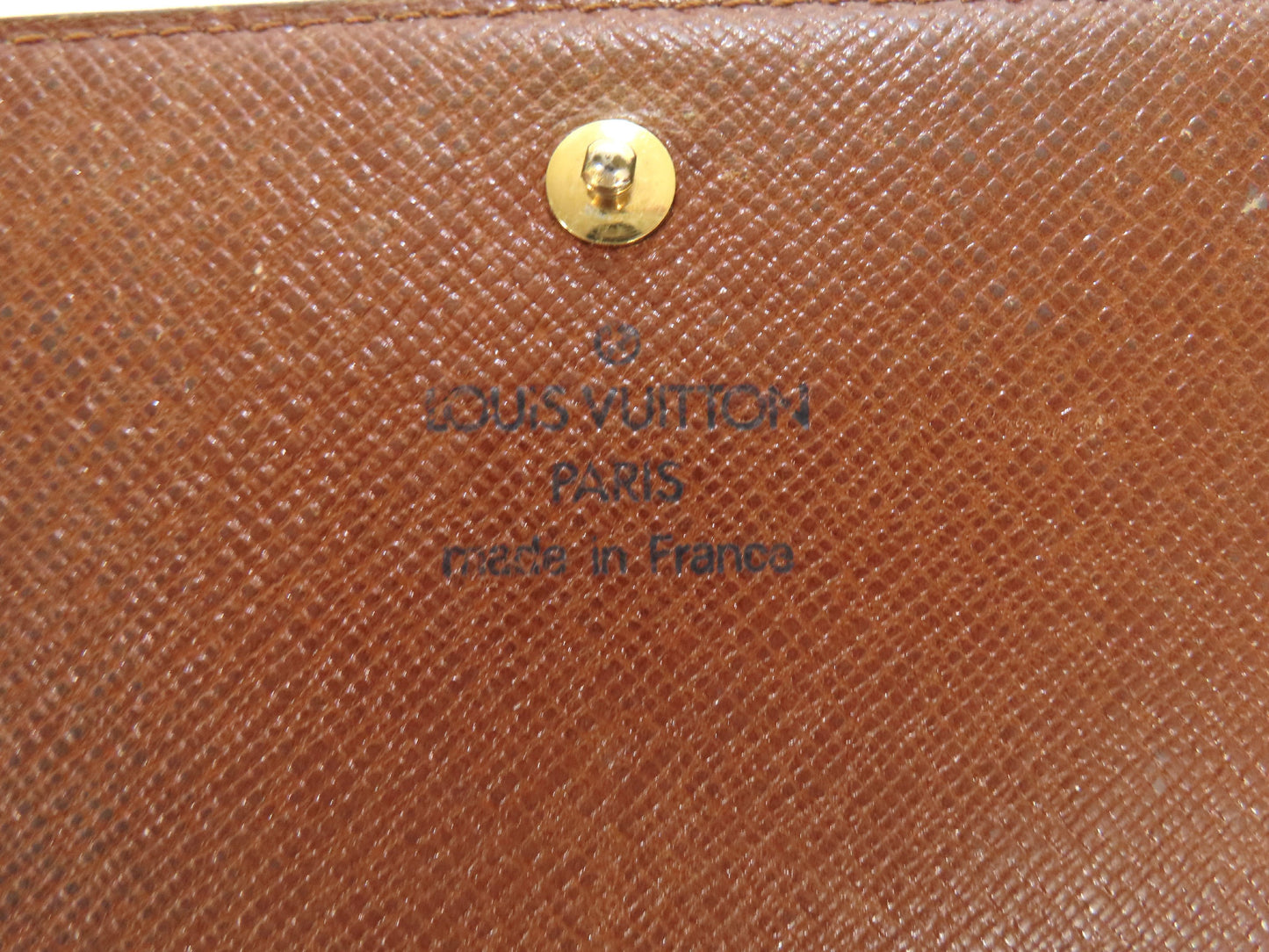 LOUIS VUITTON Monogram Louis Vuitton Monogram Porte Monnaie-Vieux-Tresor M61730/RA1915 Wallet