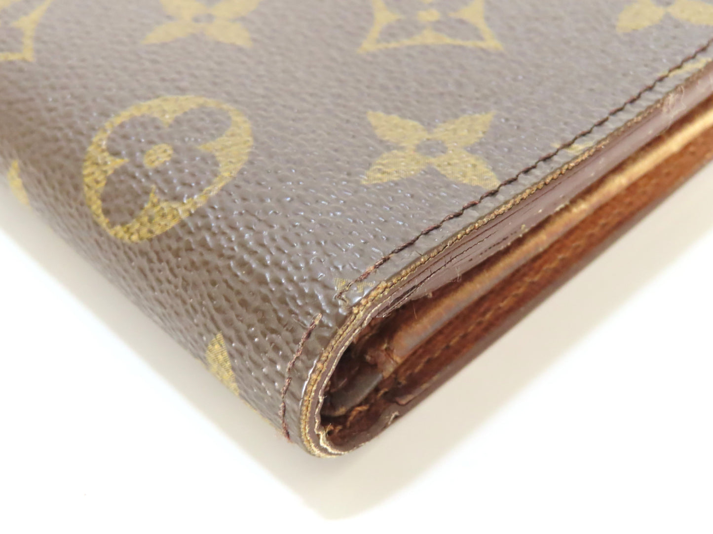 LOUIS VUITTON Monogram Louis Vuitton Monogram Porte Monnaie-Vieux-Tresor M61730/RA1915 Wallet