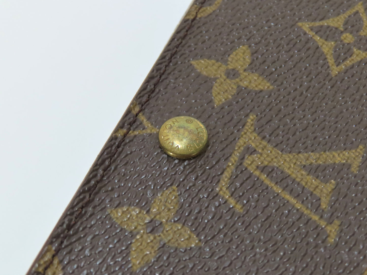 LOUIS VUITTON Monogram Louis Vuitton Monogram Porte Monnaie-Vieux-Tresor M61730/RA1915 Wallet