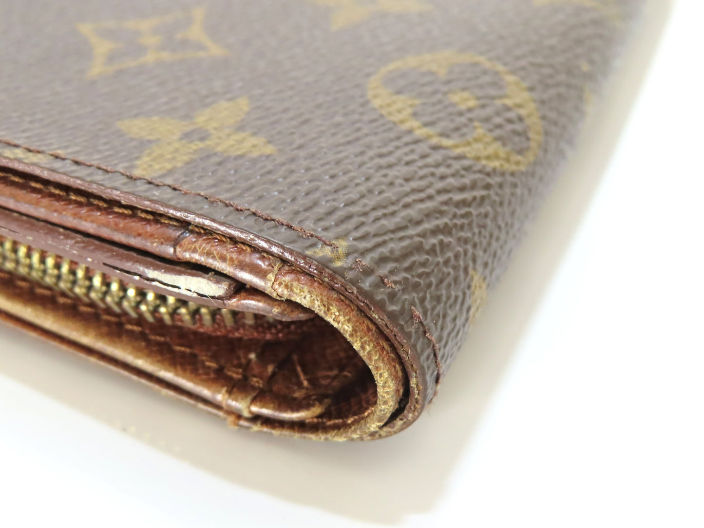 LOUIS VUITTON Monogram Louis Vuitton Monogram Porte Monnaie-Vieux-Tresor M61730/RA1915 Wallet