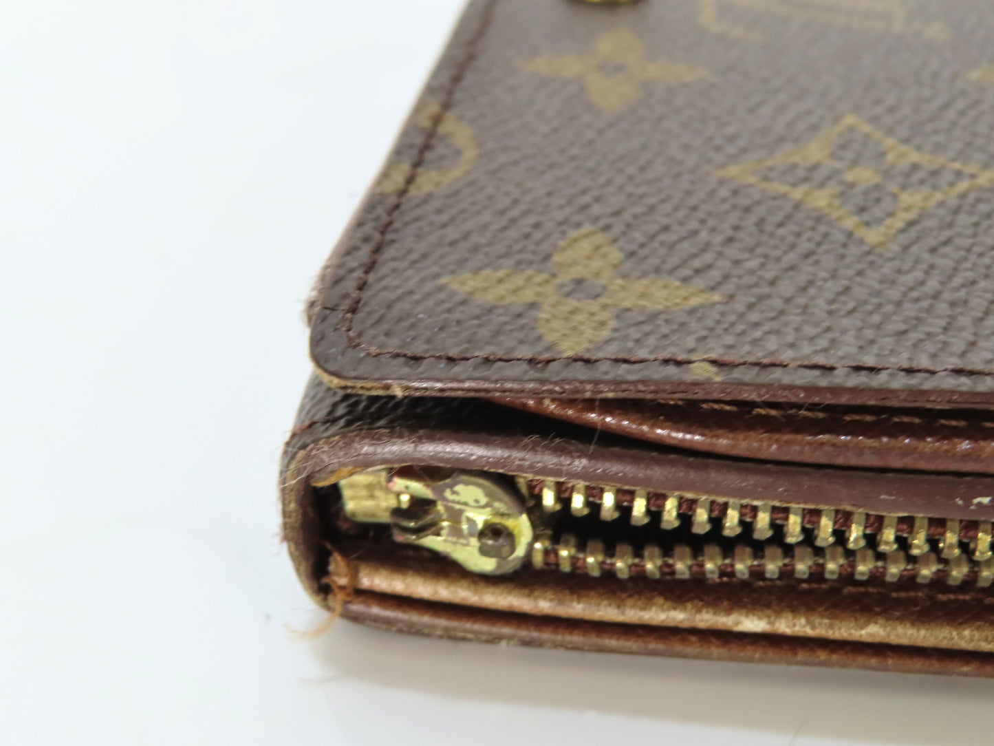 LOUIS VUITTON Monogram Louis Vuitton Monogram Porte Monnaie-Vieux-Tresor M61730/RA1915 Wallet