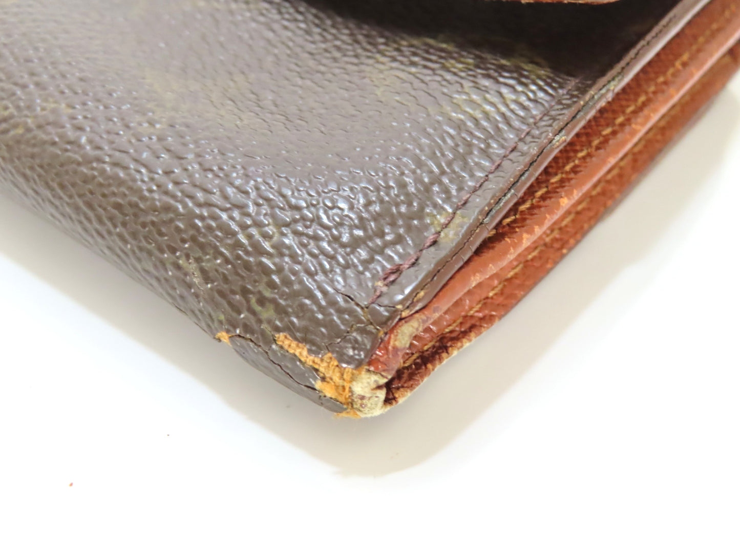 LOUIS VUITTON **** Monogram Louis Vuitton Monogram Porte Monnaie Carte Credit M61600/TH1923 Wallet