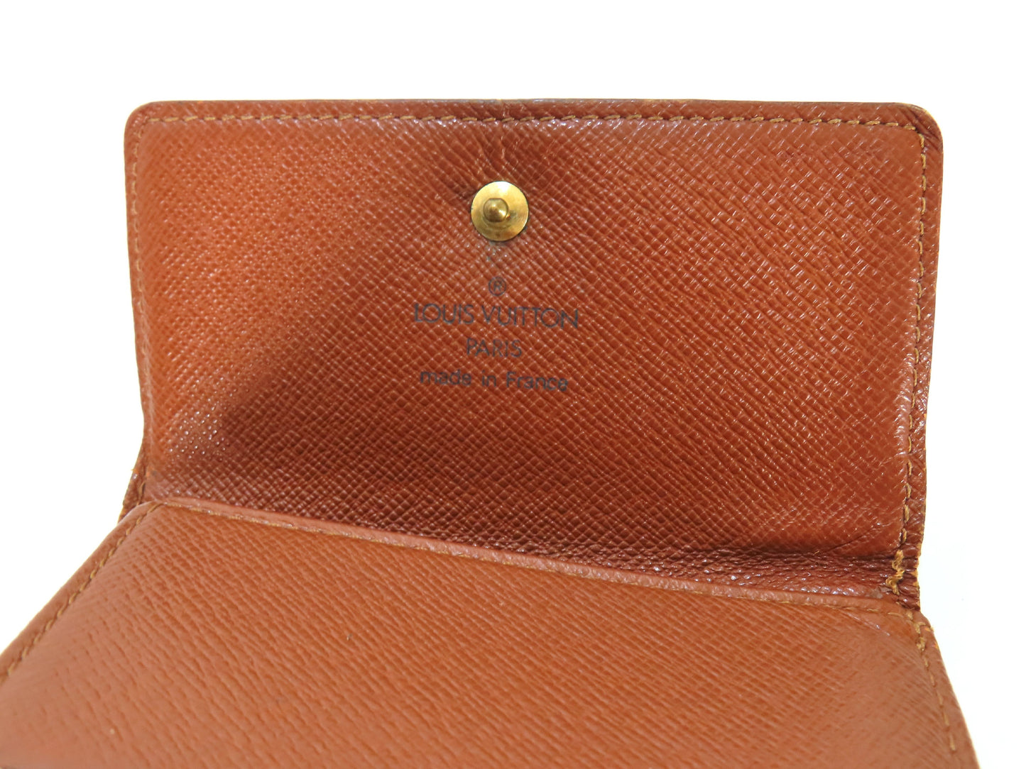 LOUIS VUITTON **** Monogram Louis Vuitton Monogram Porte Monnaie Carte Credit M61600/TH1923 Wallet