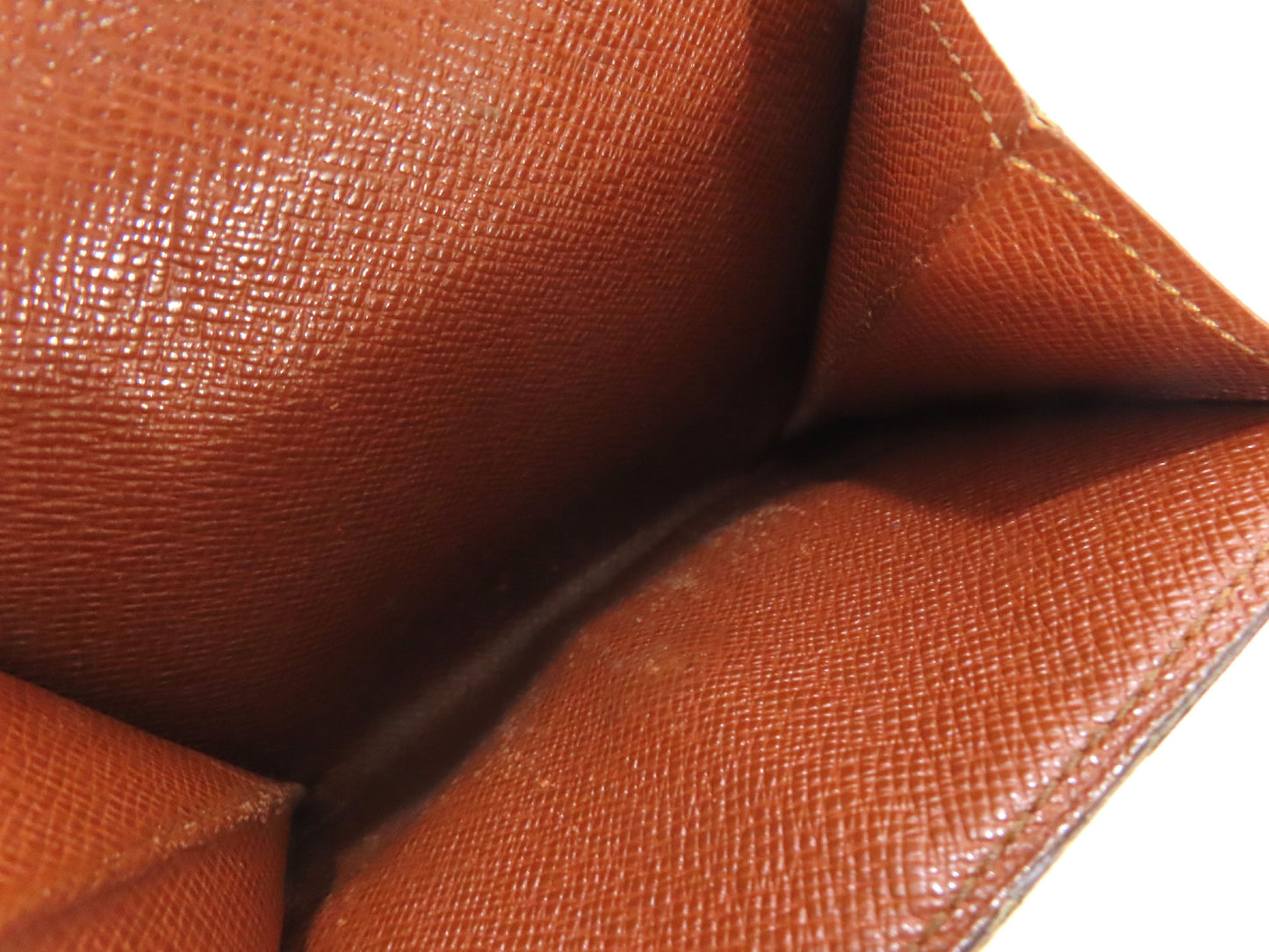 LOUIS VUITTON **** Monogram Louis Vuitton Monogram Porte Monnaie Carte Credit M61600/TH1923 Wallet