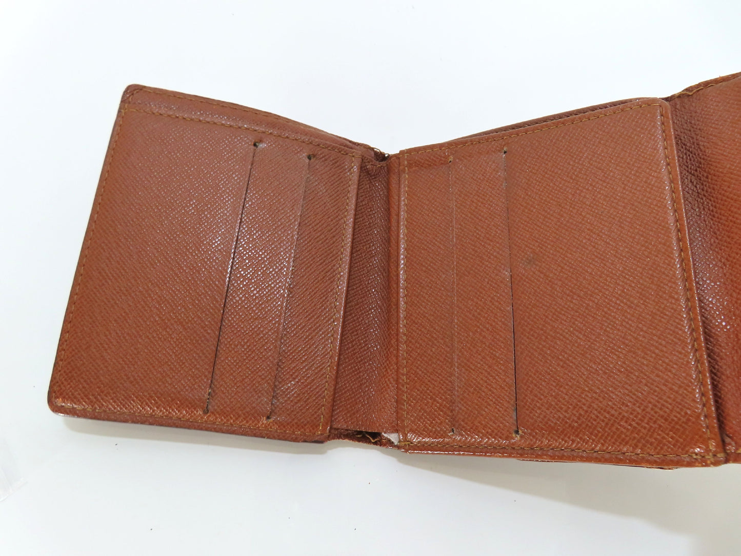 LOUIS VUITTON **** Monogram Louis Vuitton Monogram Porte Monnaie Carte Credit M61600/TH1923 Wallet