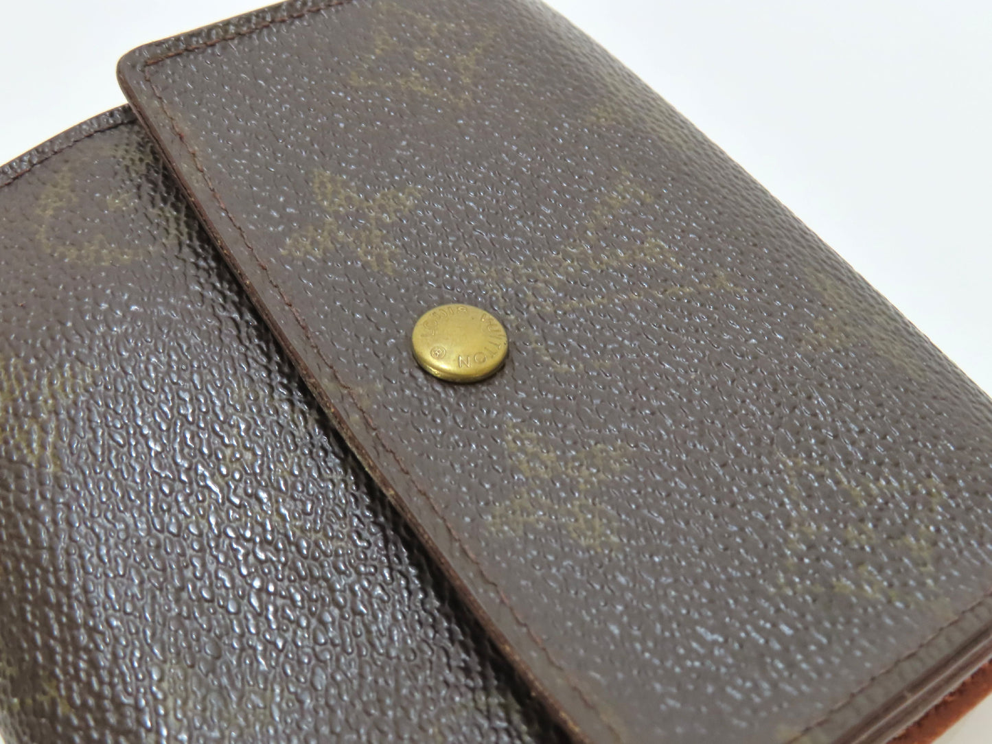 LOUIS VUITTON **** Monogram Louis Vuitton Monogram Porte Monnaie Carte Credit M61600/TH1923 Wallet