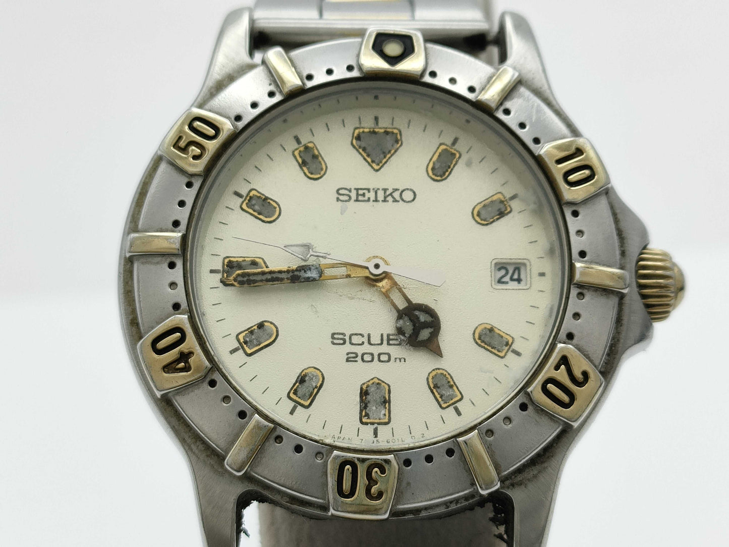 SEIKO 7N35-6010 270176 Quartz Men's Watch